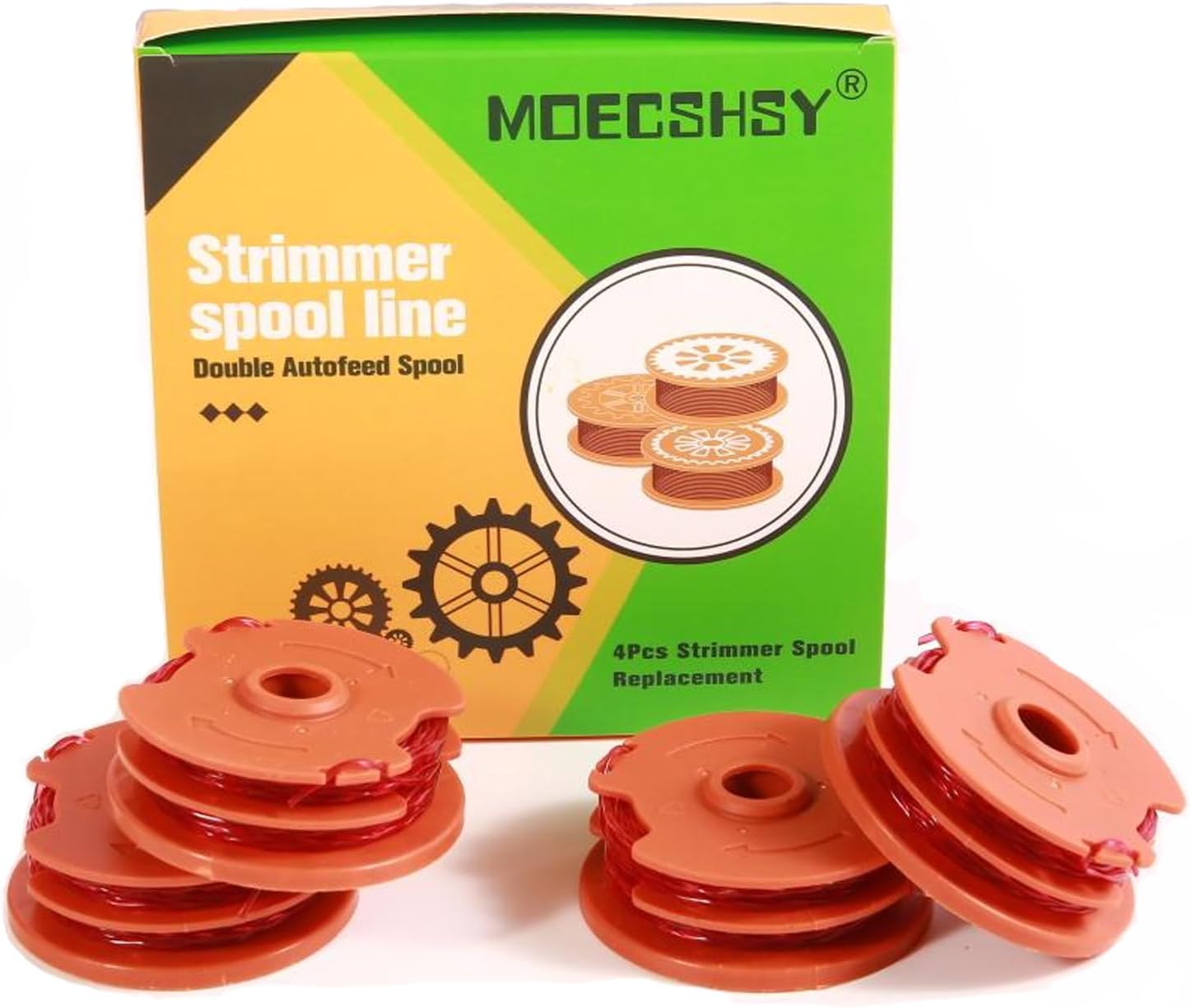 MOECSHSY Strimmer Spool, Special Strimmer Wire for Worx, Affordable Strimmer Spo...