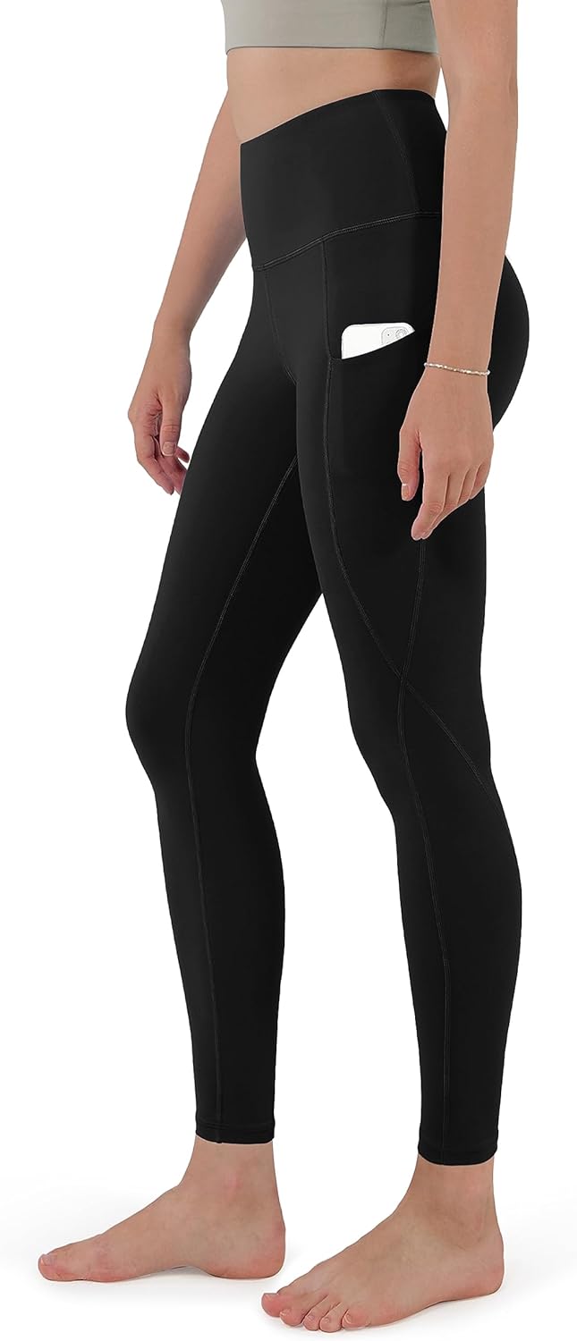 ODODOS Women's High Waisted Yoga Leggings, Special Yoga Pants with Pockets, Inno...