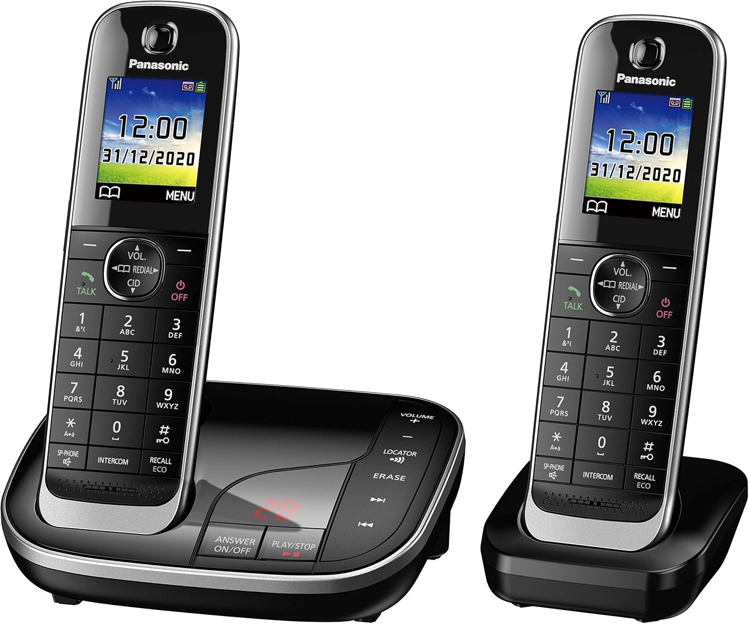 Panasonic KX-TGJ322EB Landline Phone, Cordless House Phones, Special House Phone...