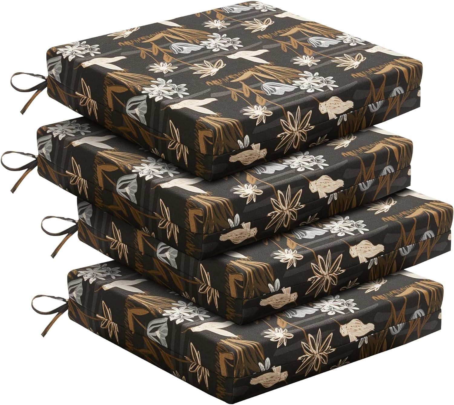 Downluxe Outdoor Chair Cushions, Special Cushions Set for Patio Furniture, Innov...