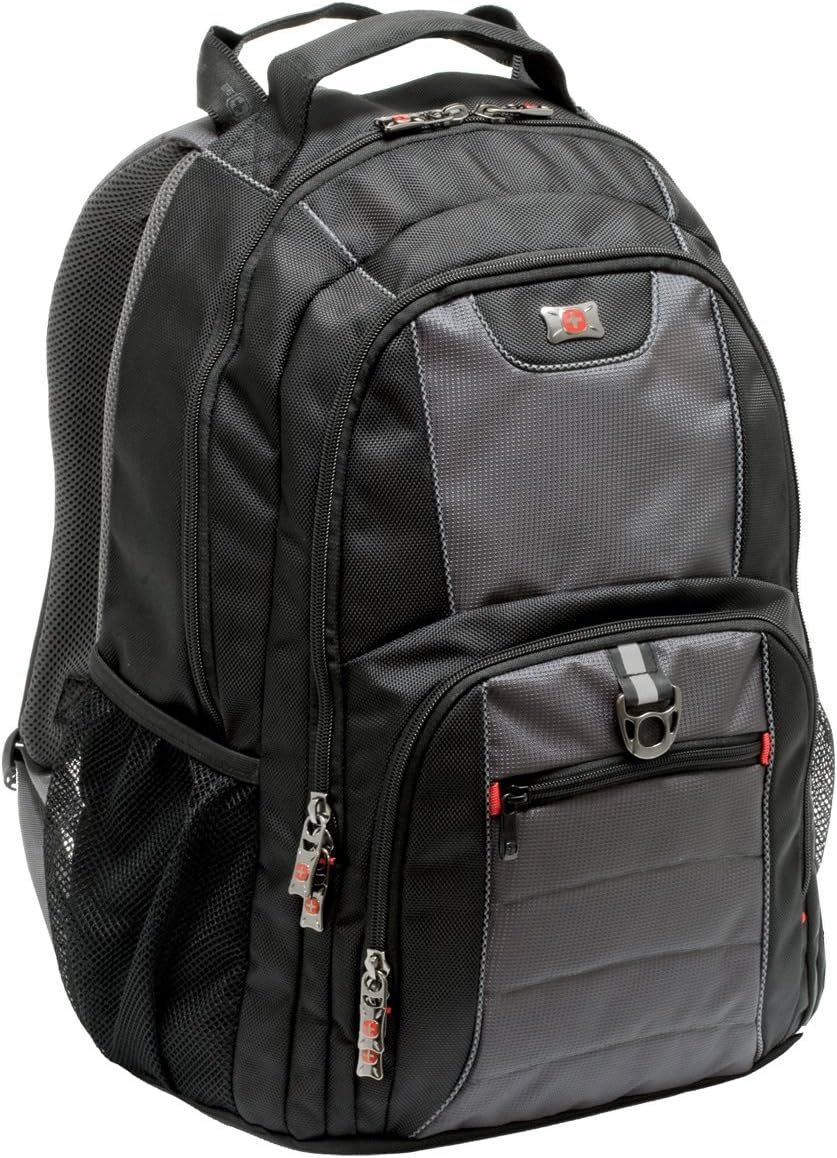 Wenger Pillar 600633, 16 Inch Laptop Backpack, Triple Protect Compartment with C...