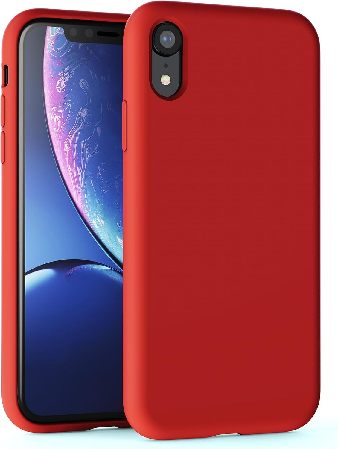 TAXXOE Silicone Case Compatible with iPhone XR Case Soft Ultra Slim Protective S...