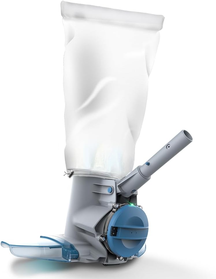 KOKIDO (2024 New) Rechargeable Heavy-Duty Pool Vacuum, 8X Suction, Standard and...