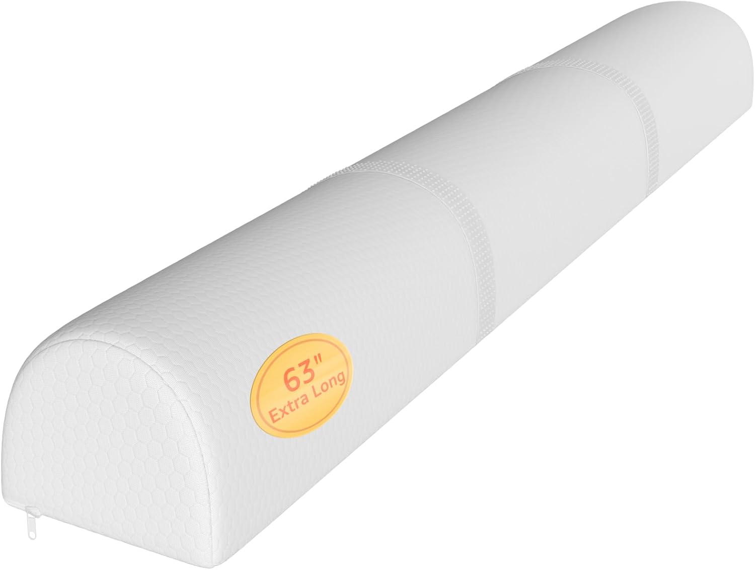 YENING 63" Extra Long Bed Bumpers, Special Foam Bed Guard Rail for Toddlers and...