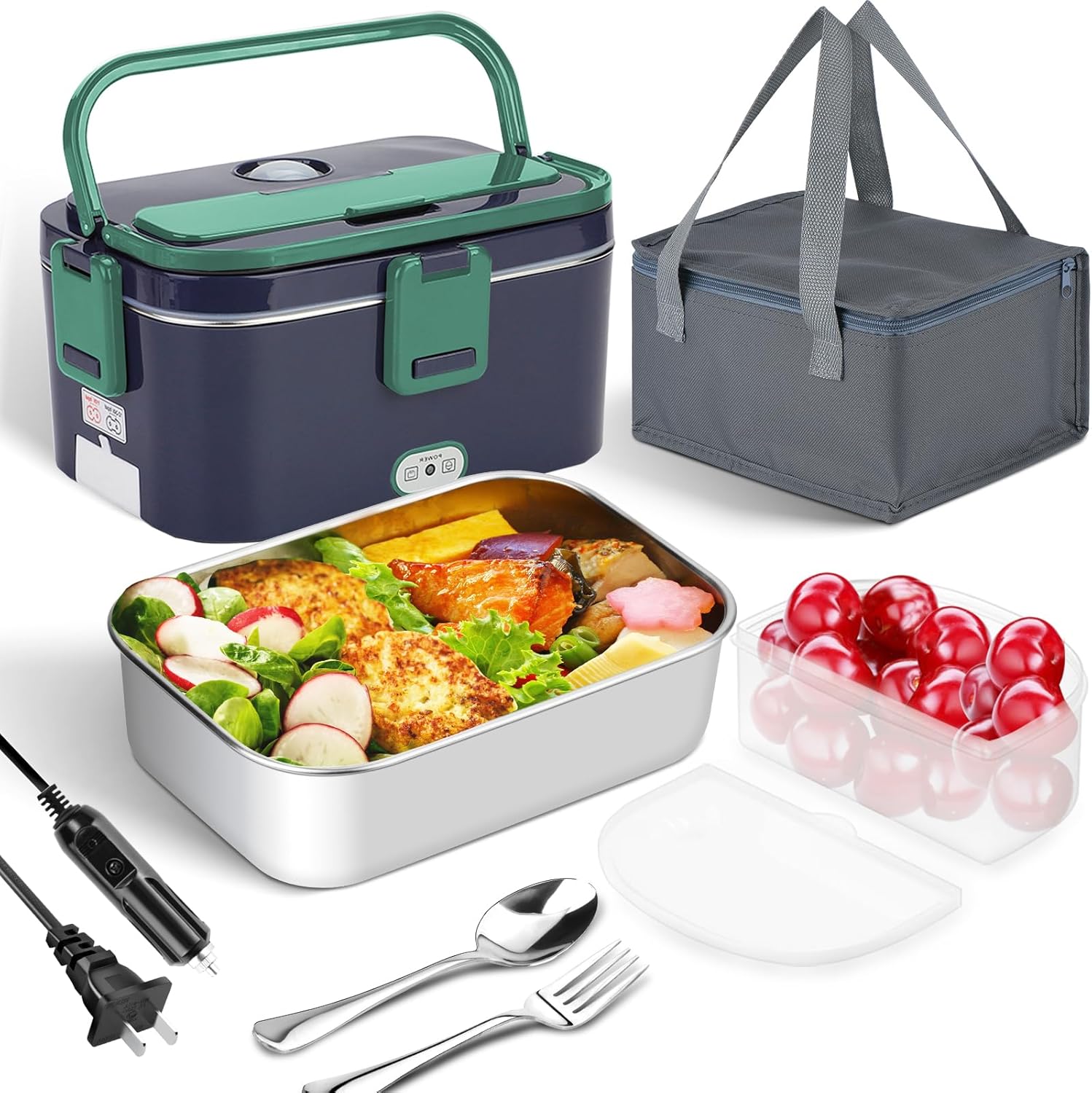 Electric Lunch Box, Special High-Power Food Heater, Innovative 3 in1 Portable Mi...