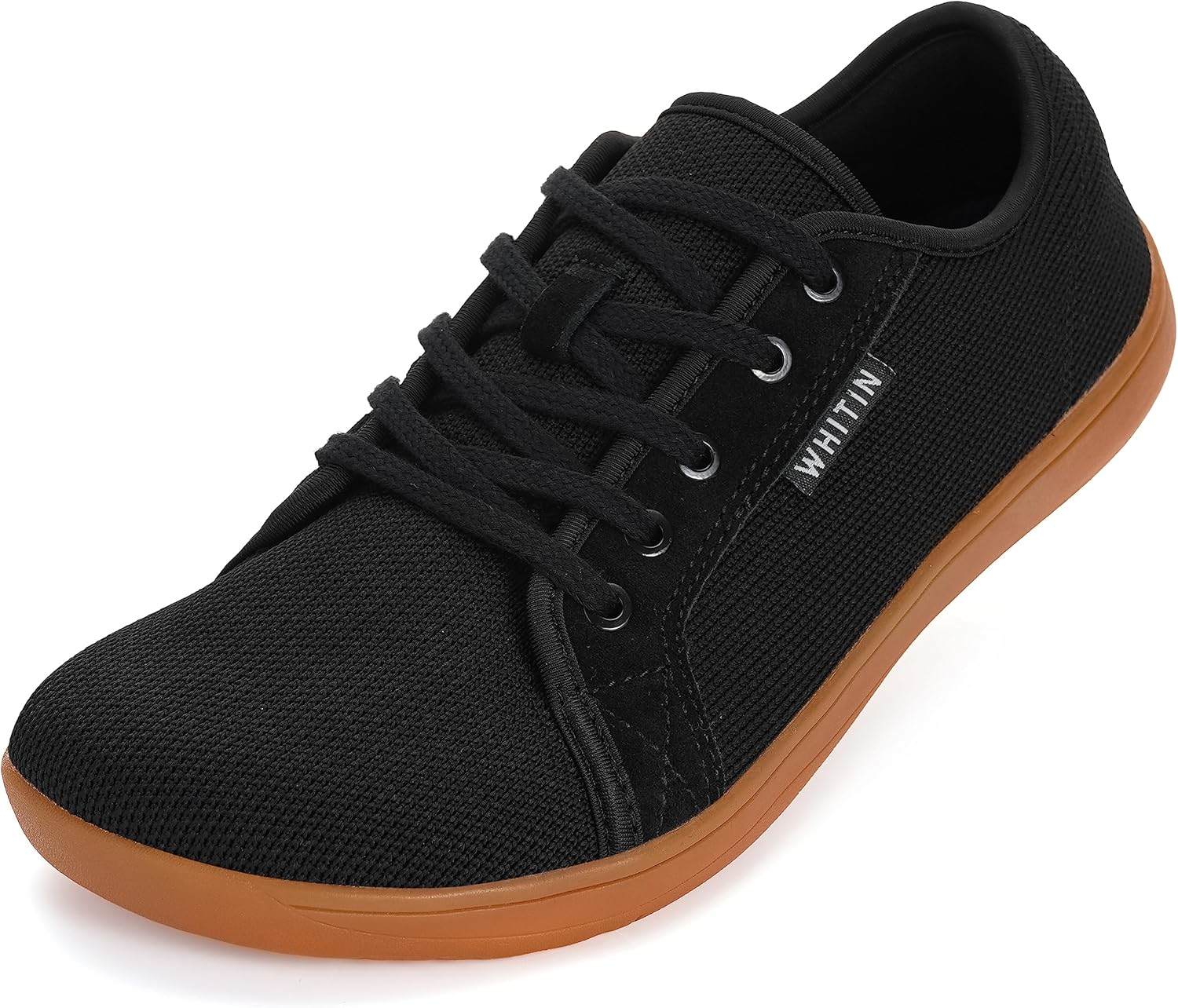 WHITIN Men's Wide Minimalist Sneakers, Special Zero Drop Sole Sneakers, Unique B...