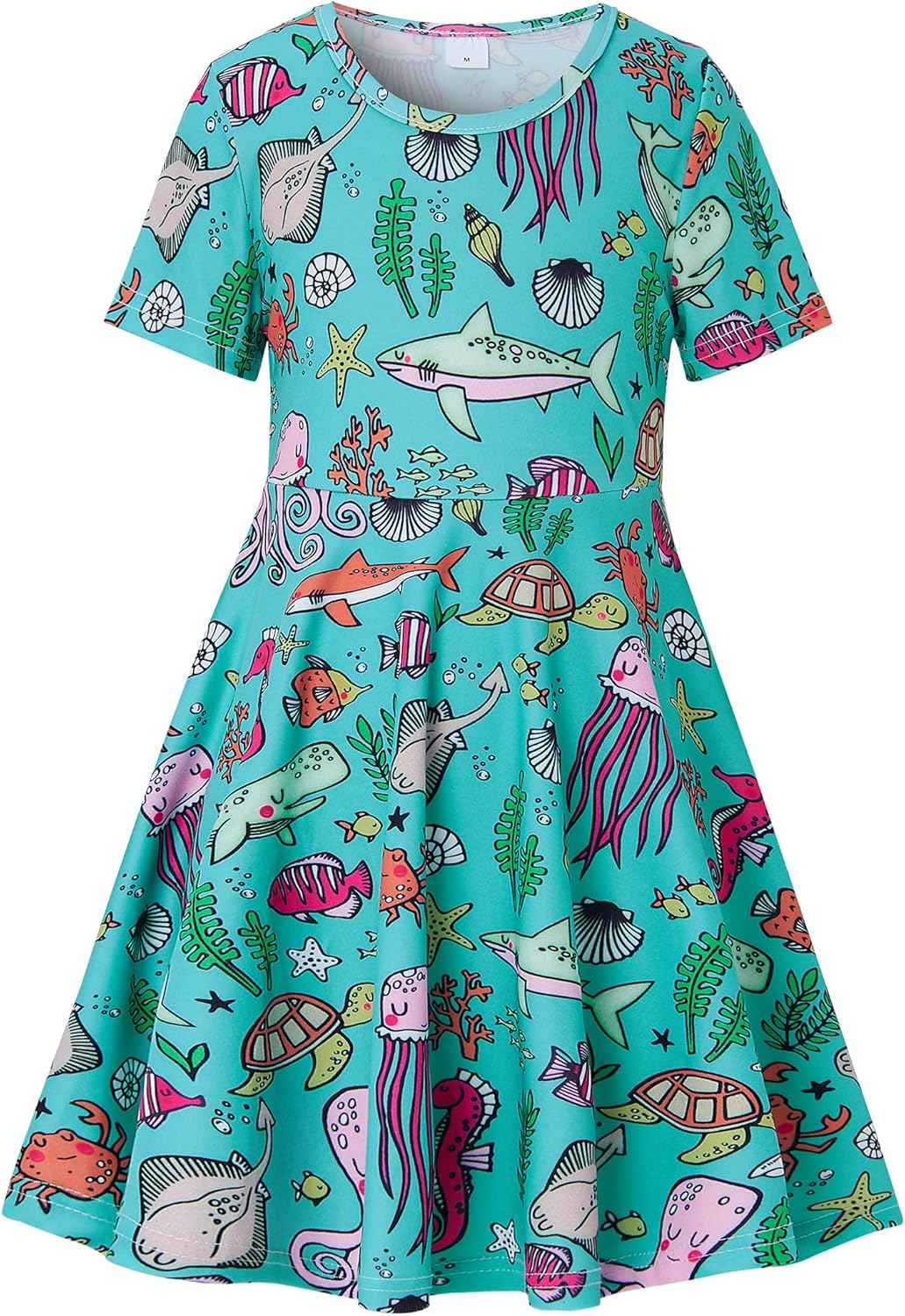 RAISEVERN Little Girls Dress, Special Kids Summer Sundress, Innovative Casual Su...