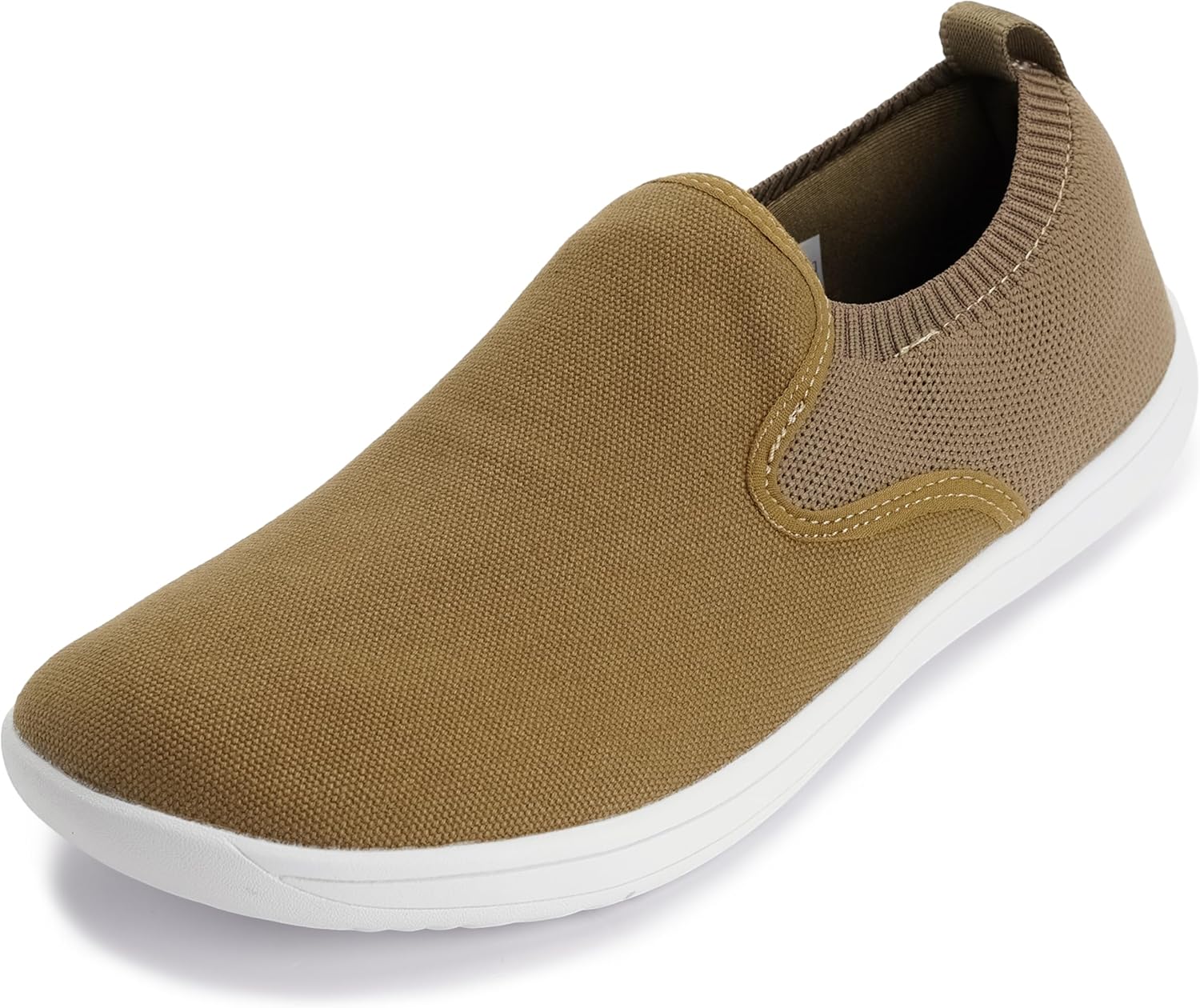 WHITIN Men's Wide Slip on Barefoot Shoes, Special Minimalist Sneakers, High-Qual...