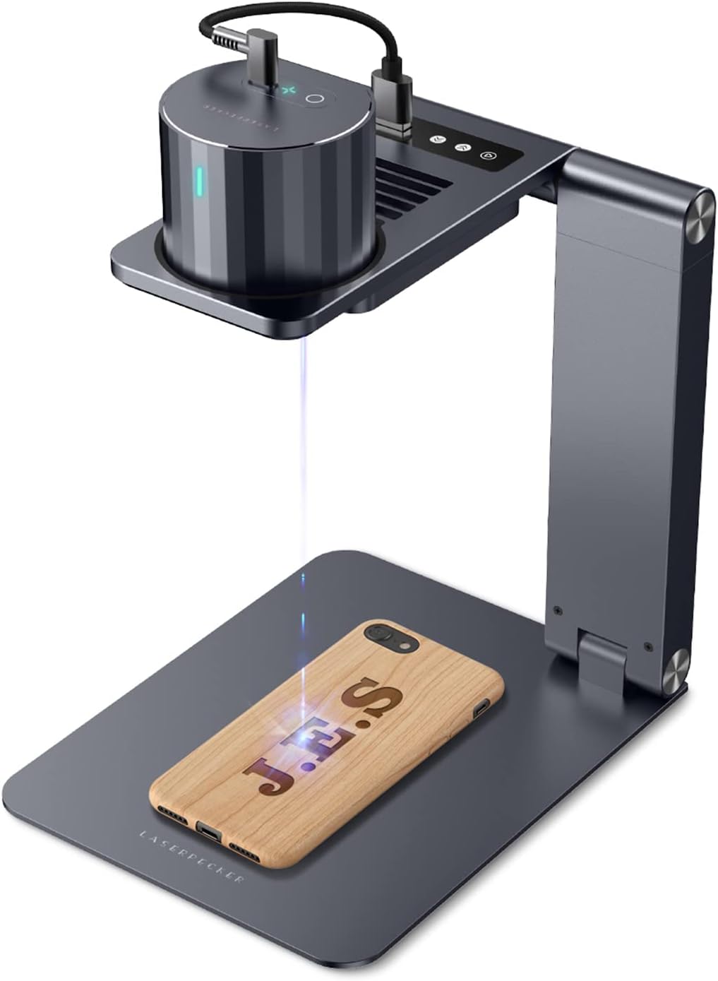 LaserPecker 1 Pro Suit Laser Engraving Machine, High Precision Laser Engraver Mi...