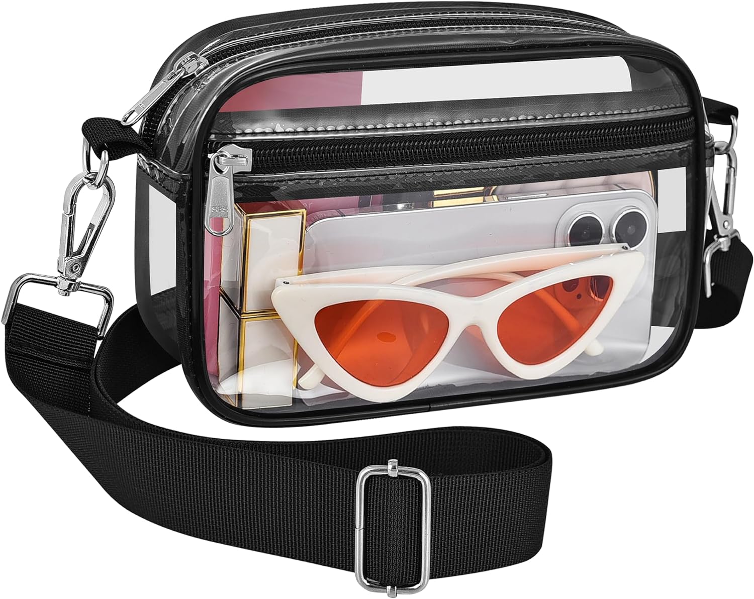 Bagenius Clear Bag, Special Messenger Bag for Stad...