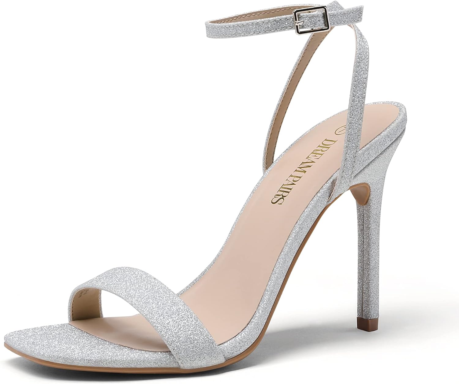 DREAM PAIRS Women’s High Stilettos, Special Open Square Toe Heels, Sexy Comfort...