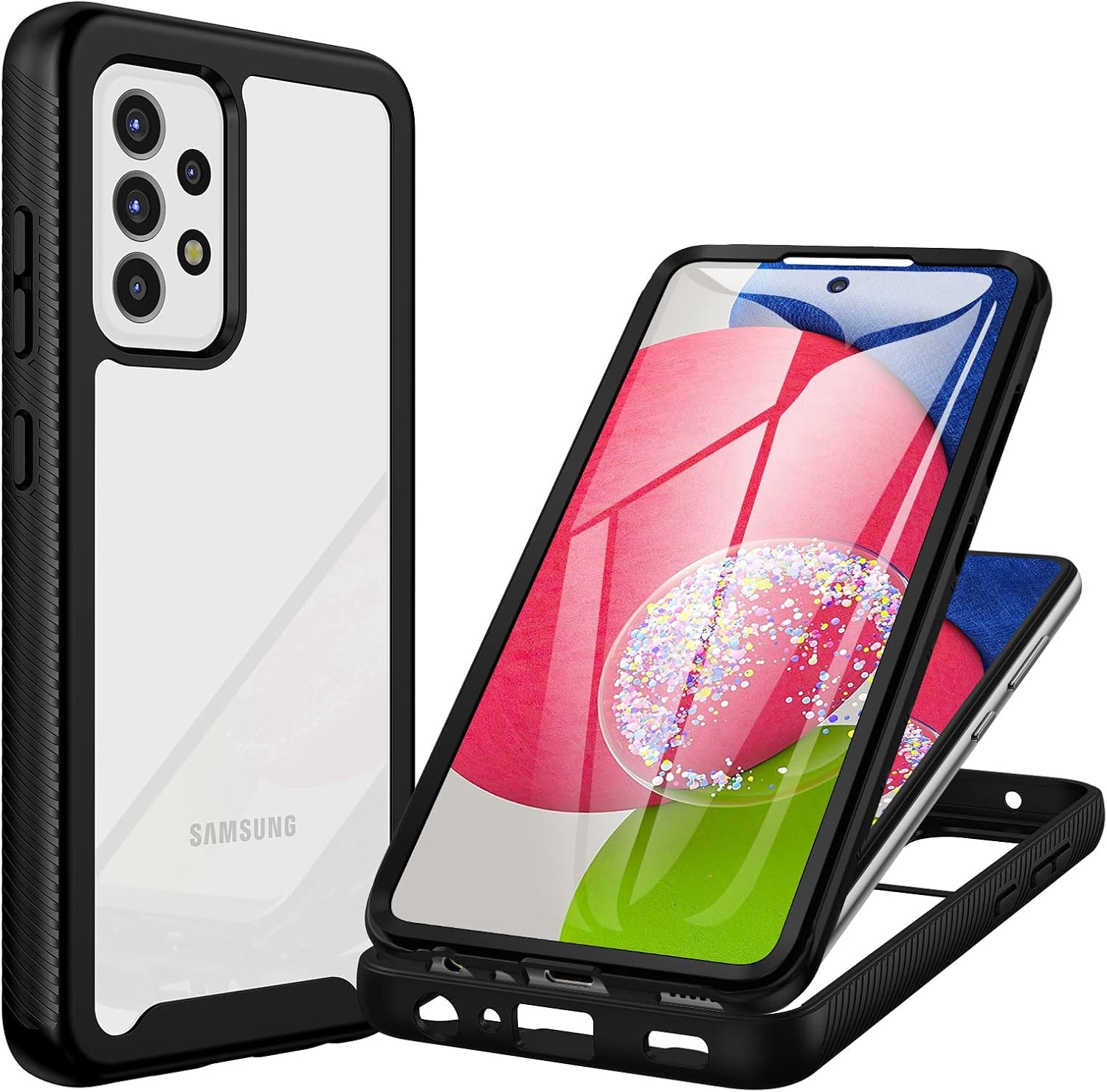 CENHUFO Case for Samsung A52s, Special Samsung A52s 5G/A52 5G Built-in Screen Pr...