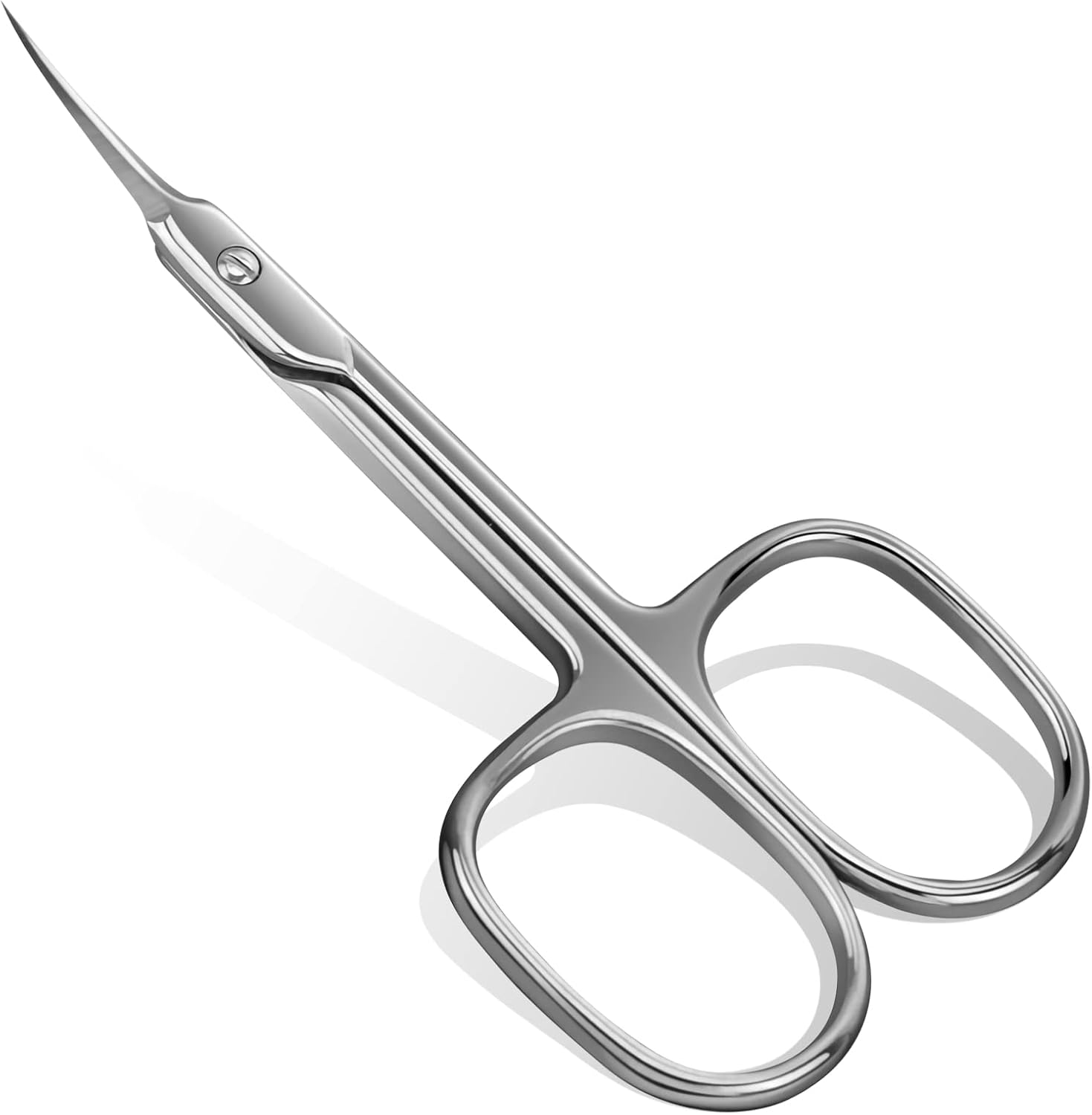 CGBE Cuticle Scissors with Curved Tip, Stainless Steel Cuticle Scissors Extra Fi...