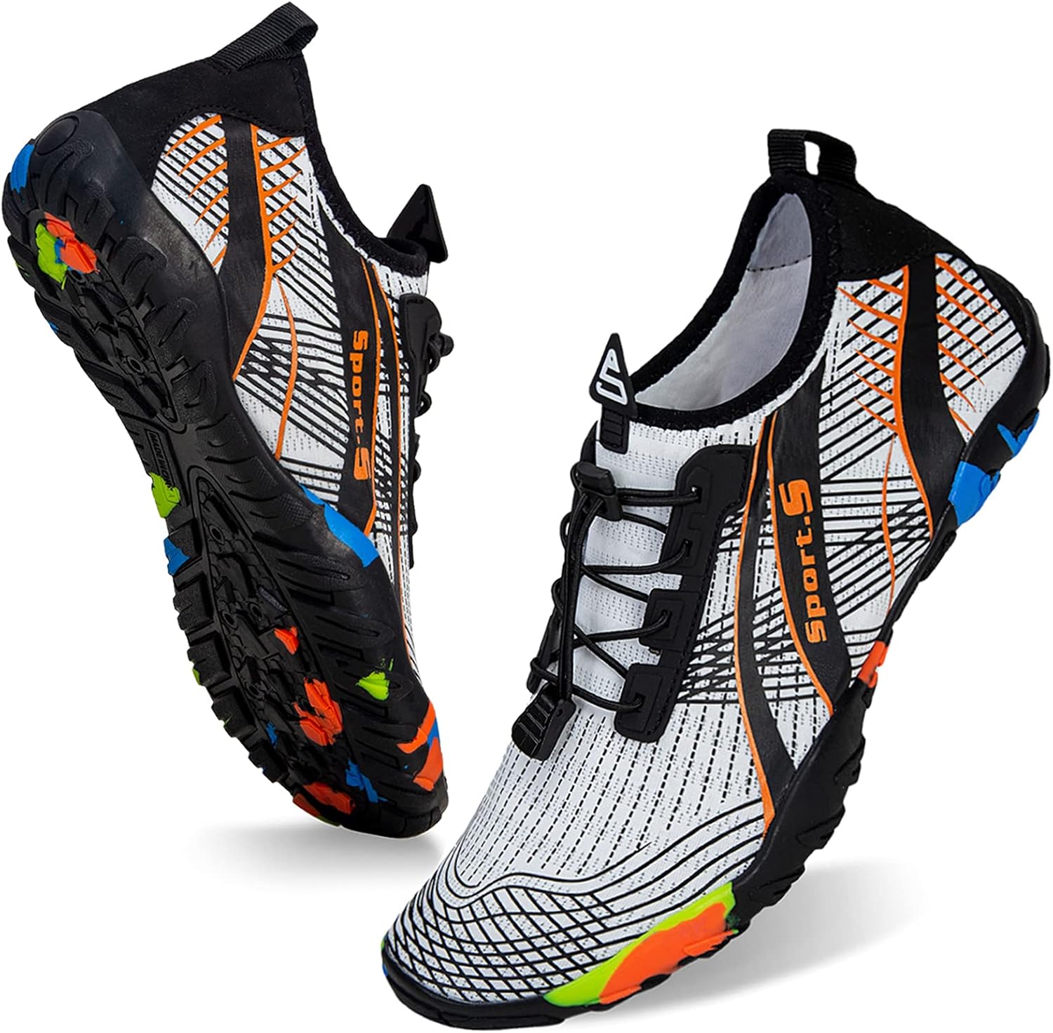 WateLves Water Shoes, Special Beach Swim Shoes With Quick-Dry Aqua Socks, Innova...