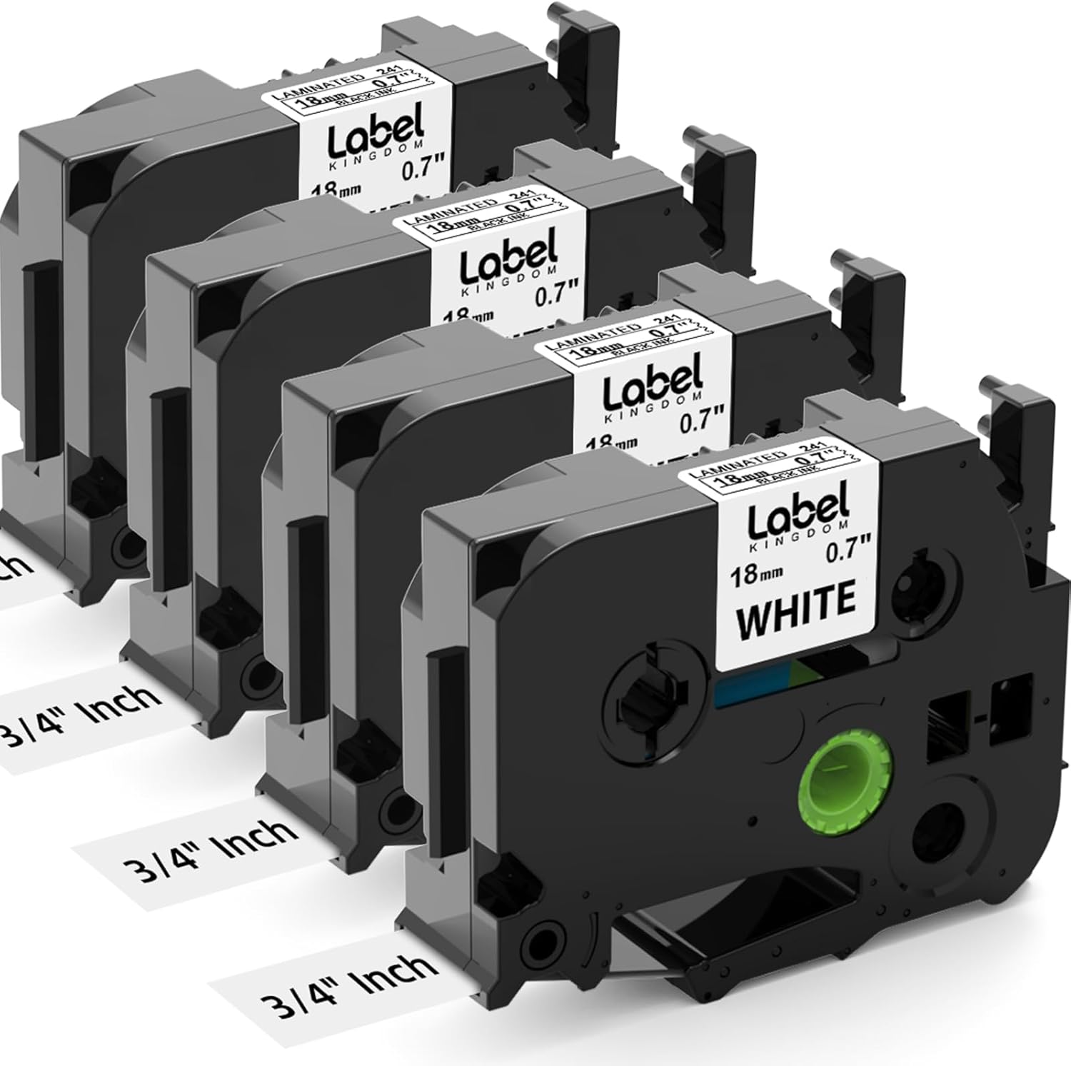 Label KINGDOM 18mm, Special Label Replace for Tze-241 Tz241, Innovative Label Ma...