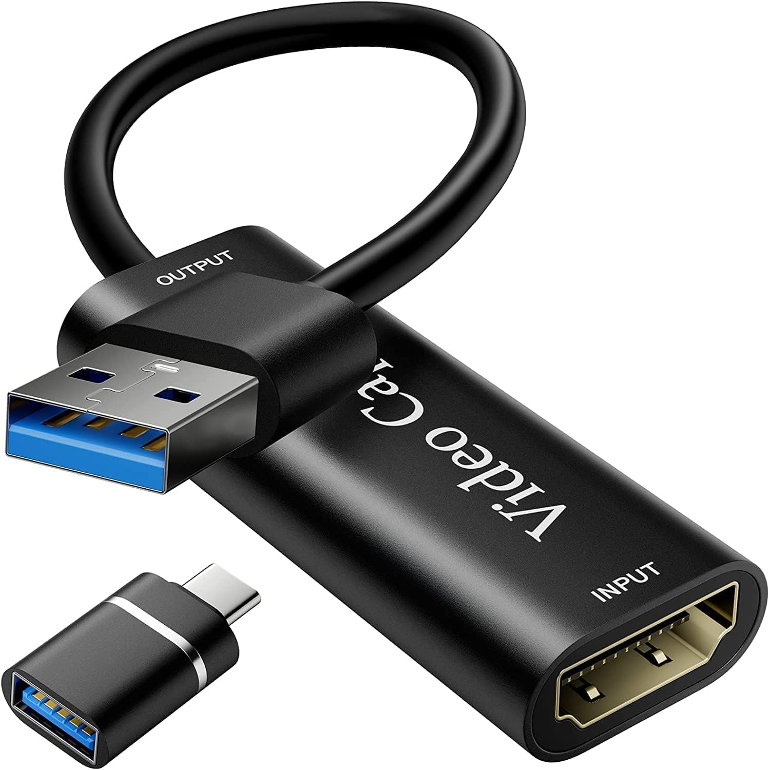 VIXLW 4K HDMI to USB Capture Card，Video Capture Device，1080P HD Video Recorder...