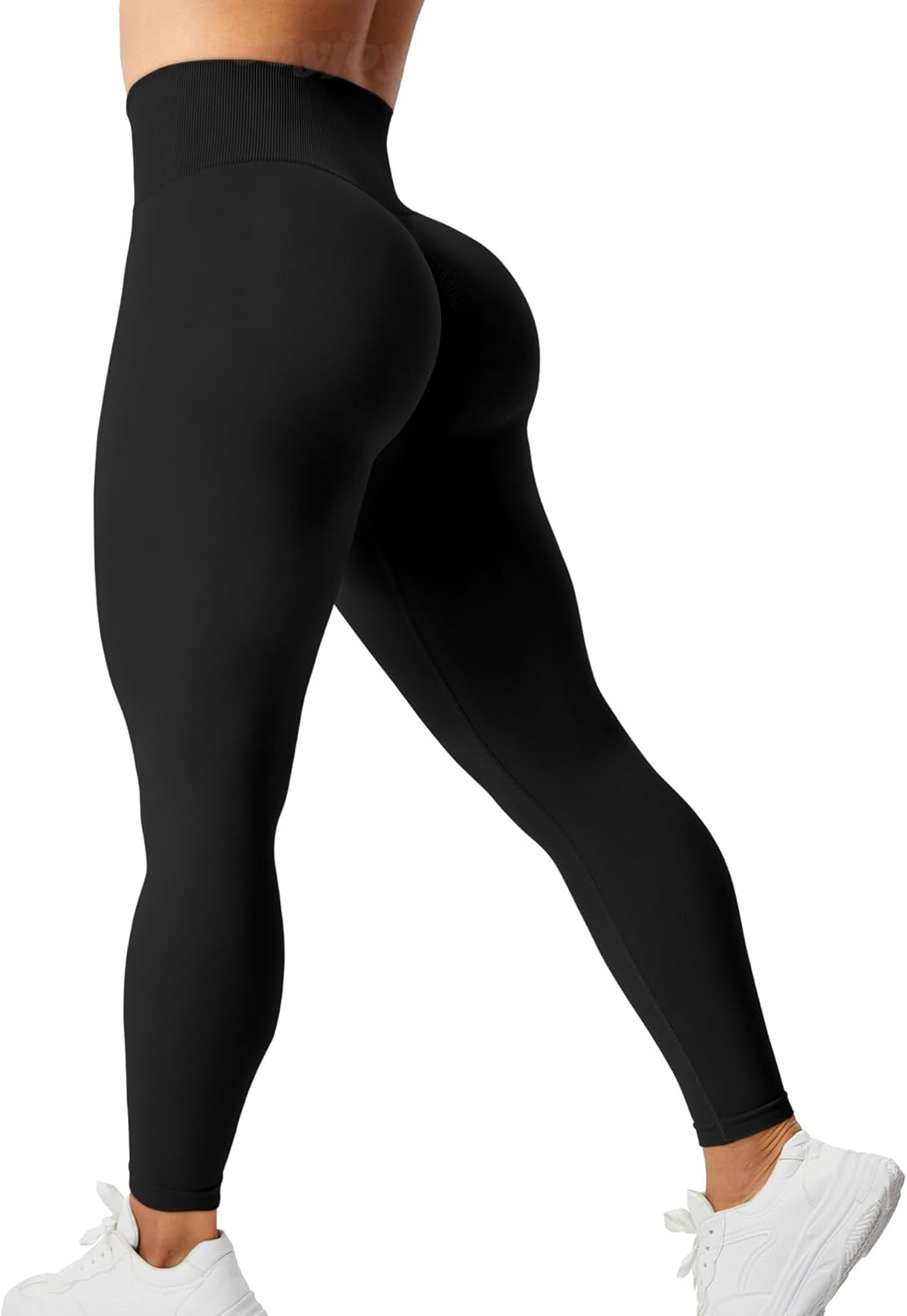 VOYJOY Seamless Leggings for Women High Waist Yoga Pants, Scrunch Butt Lifting E...