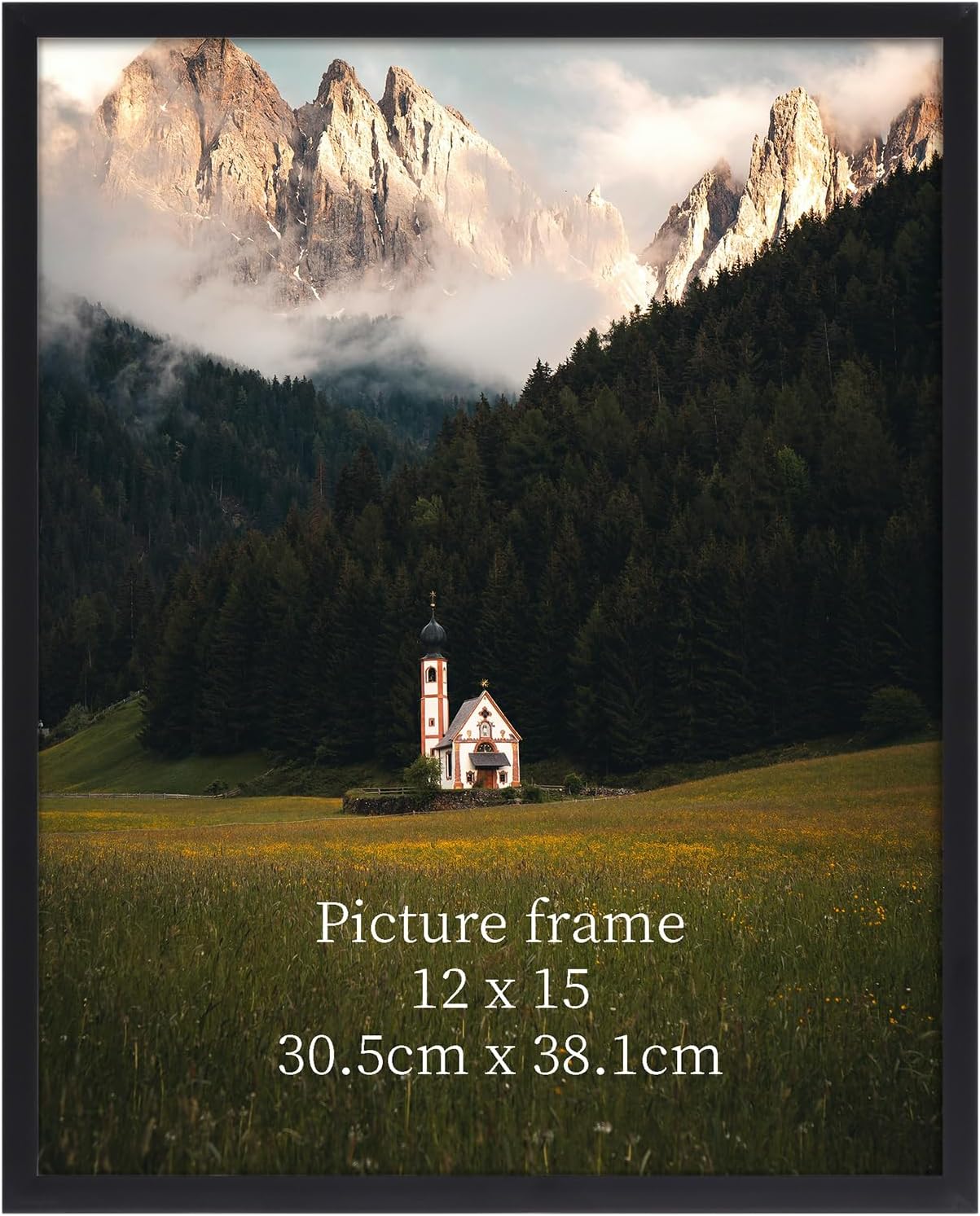  Giftgarden 12x15 Picture Frame, Special Thin Photo Frame for Wall Display, Uniq...