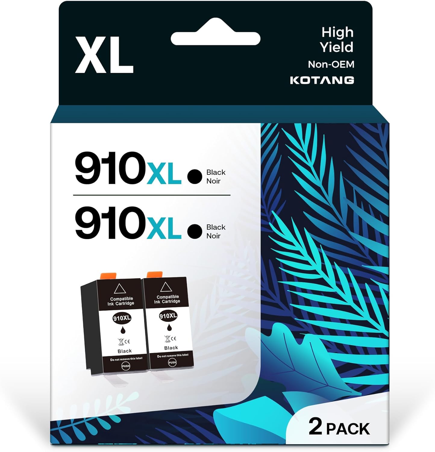 910XL Black Ink Cartridges Replacement for HP, Special Ink Cartridges Compatible...