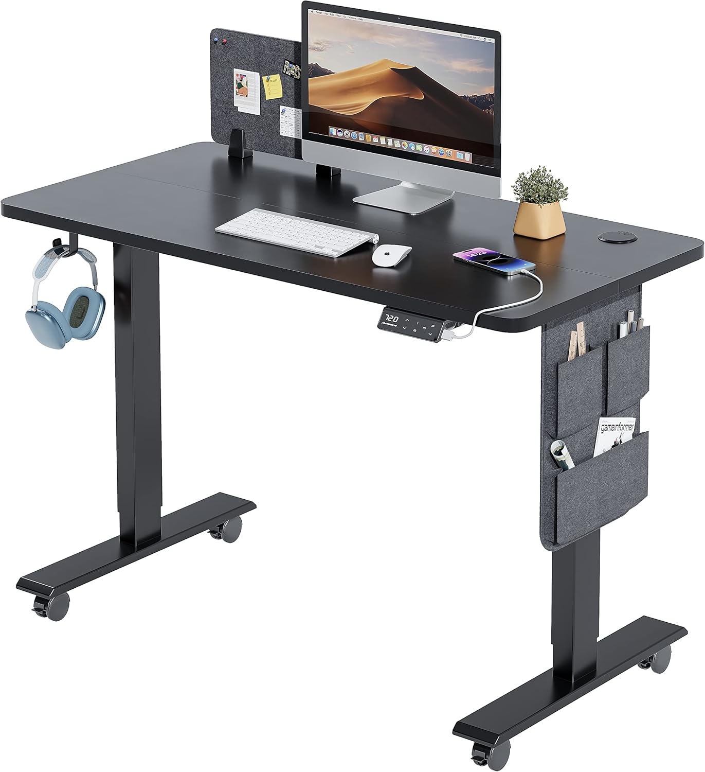 MAIDeSITe Electric Standing Desk, Special Height Adjustable Standing Desk, Innov...