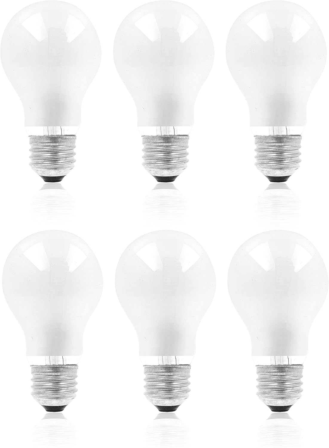 Mandala Crafts Rough Service Appliance Light Bulbs 60-Watt Light Bulbs - Dimmabl...