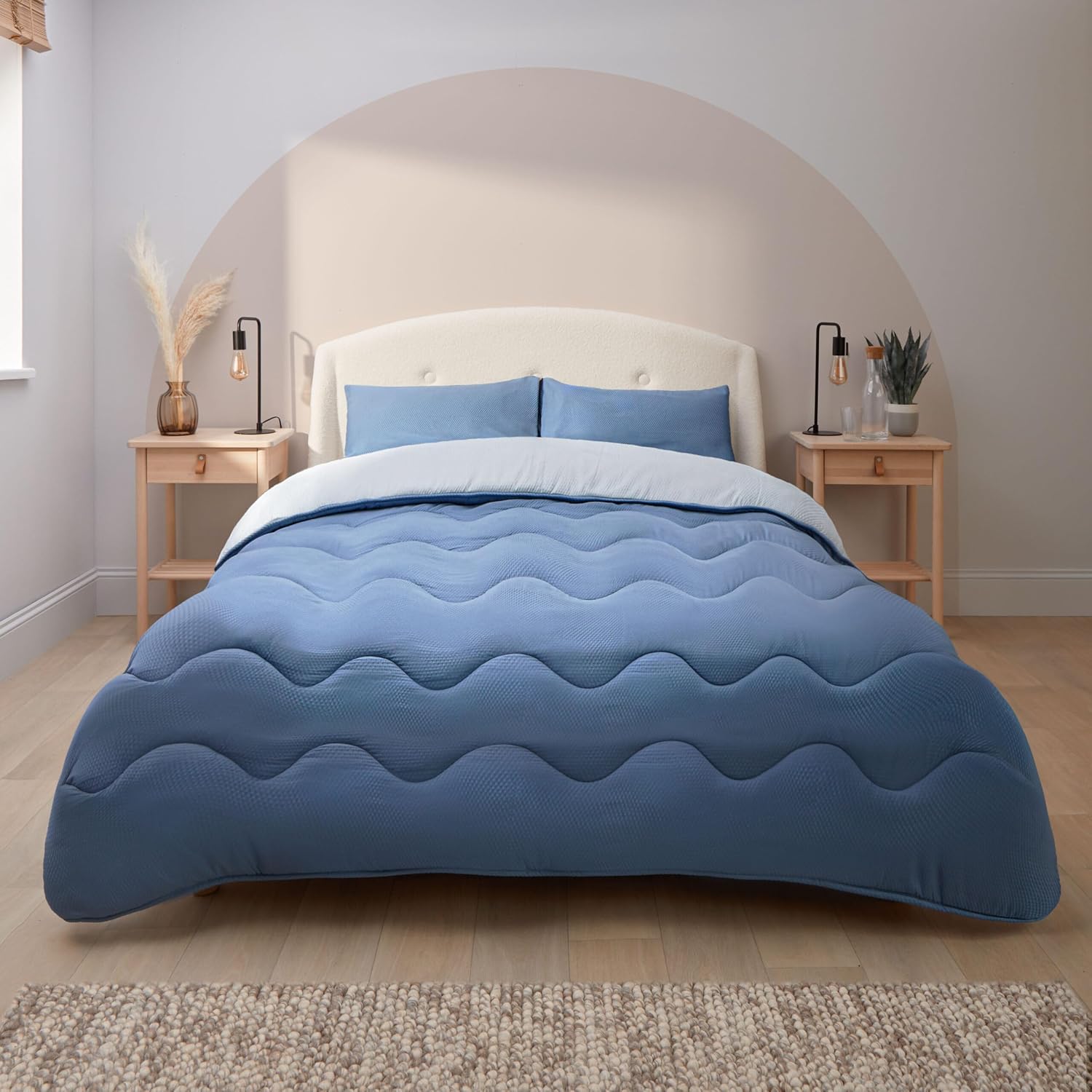 Silentnight Coverless Seersucker Duvet - 10.5 Tog...