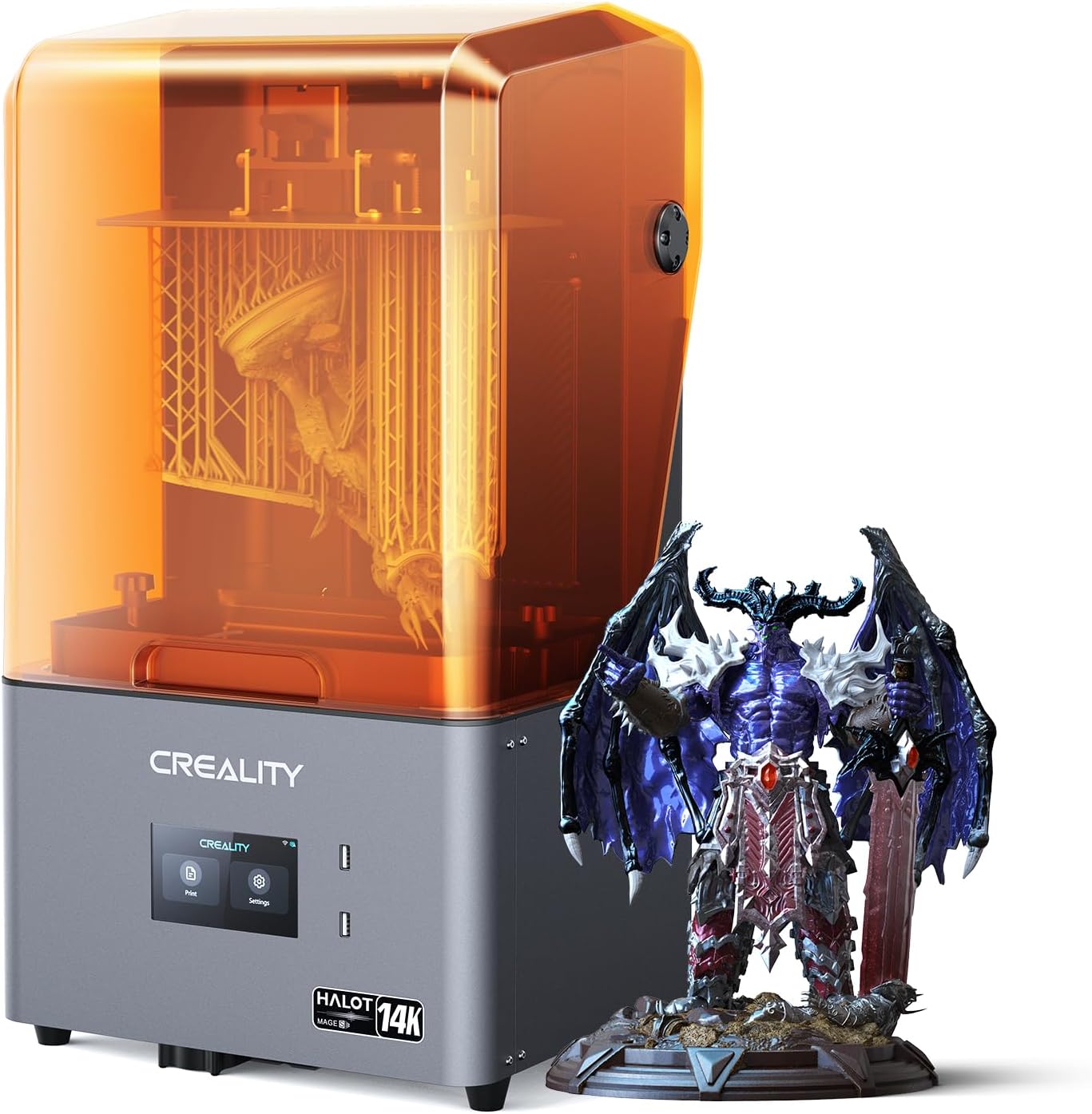 Creality Resin 3D Printer, Special Halot Mage S 14K Printer with 10.1" HD LCD MS...