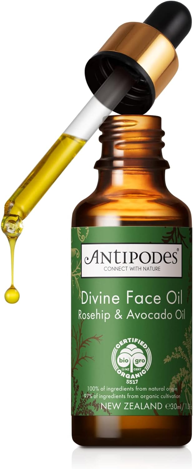 Divine Face Oil Rosehip Oil & Avocado Oil – Anti-A...