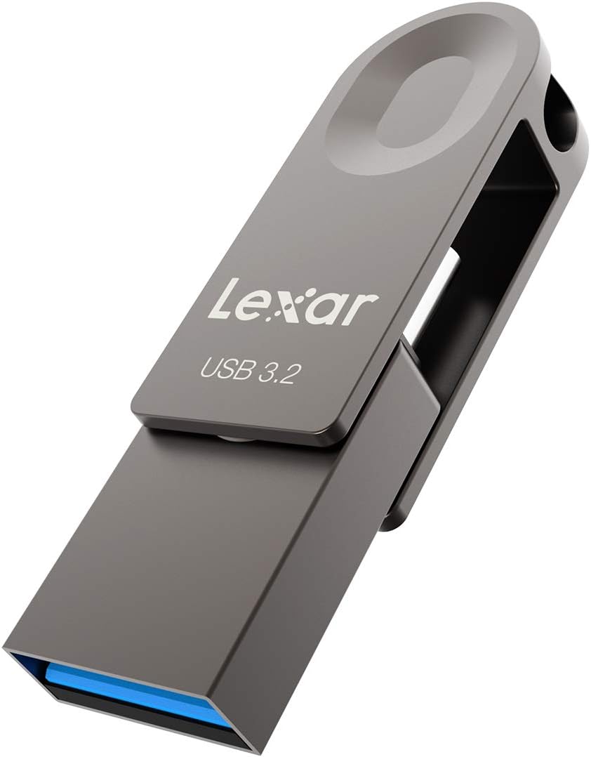 Lexar USB Flash Drive, Special 128GB USB Flash Drive With USB Type-C, Innovative...