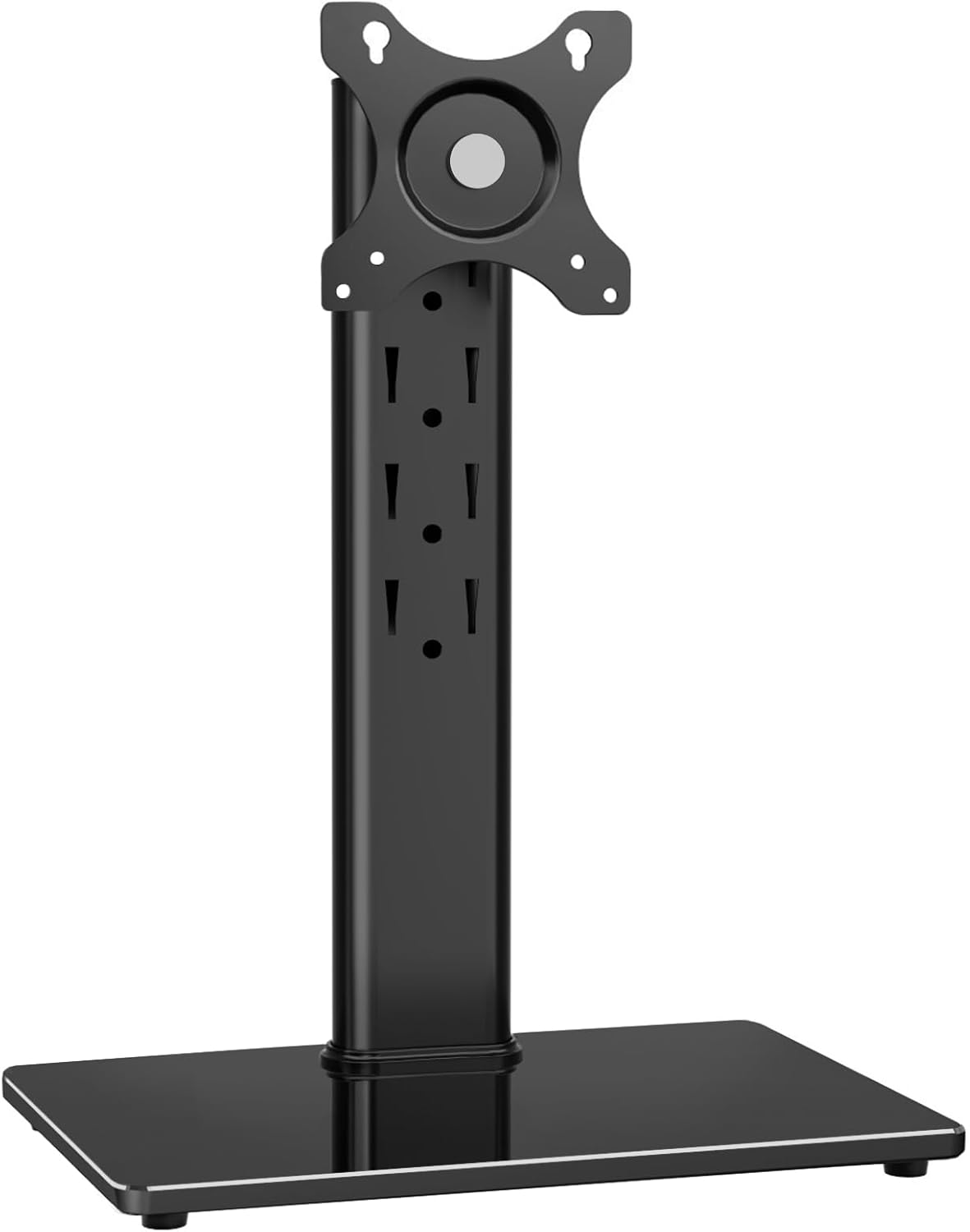 RFIVER Single Computer Monitor Mount Table Top Stand for 13-32 inch PC Screens F...