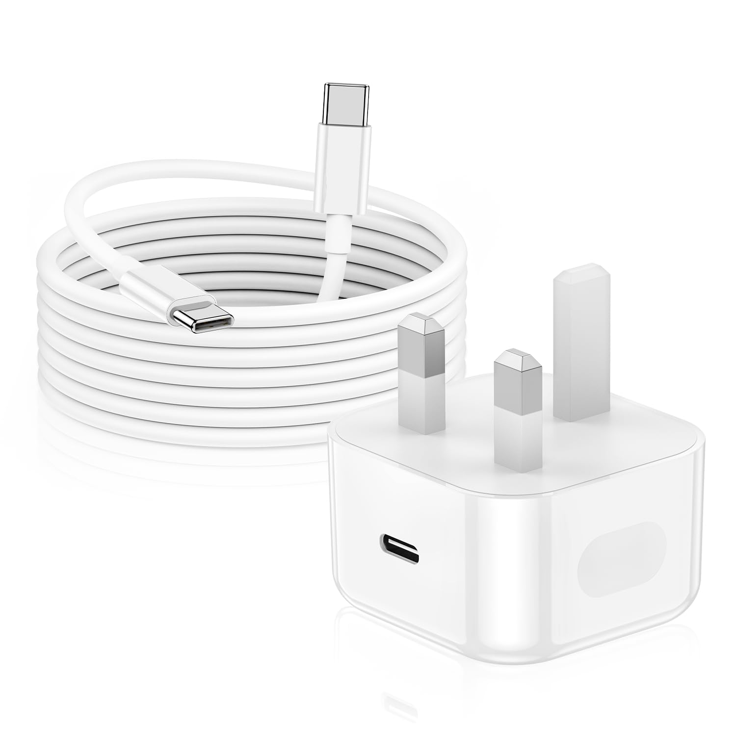 iPhone 15 Fast Charger Plug and Cable,20W Apple USB C Charger with Type C 2M Cab...