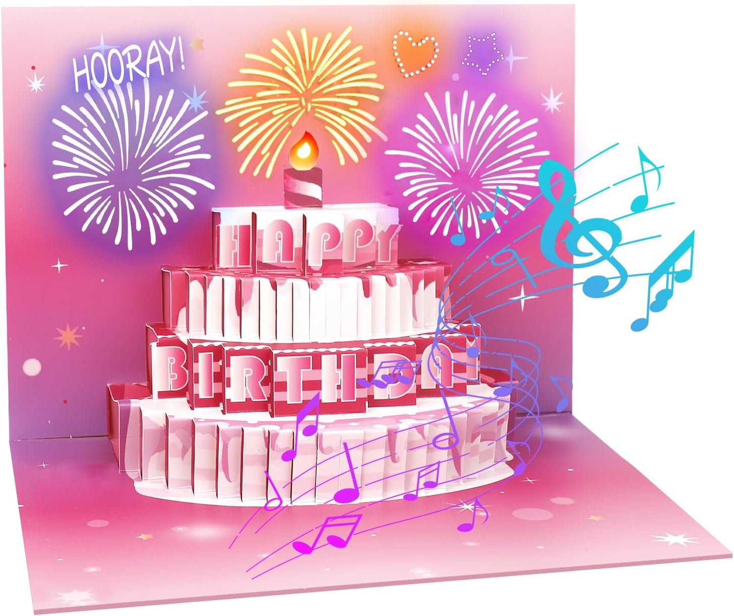 Unique Birthday Card, Special Musical Card, Innovative Greeting Card