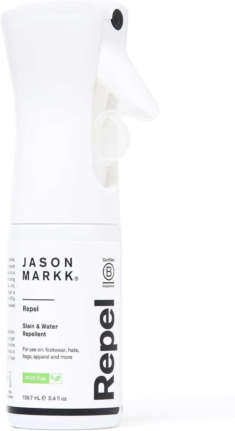 Jason Markk Repel Spray - PFAS-Free Stain & Water Repellent - Water-Based Formul...