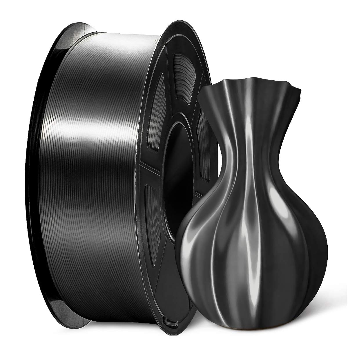 SUNLU Silk PLA Plus, Special 3D Printer Filament, High-Quality Silk PLA Filament...