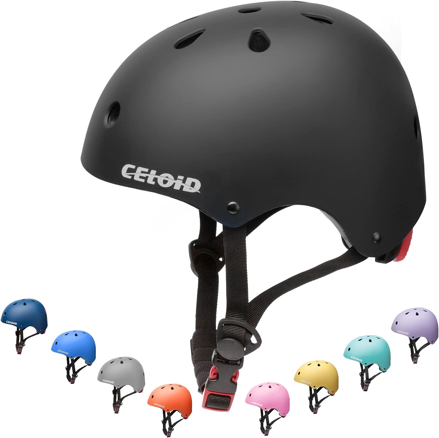 CELOID Kids Bike Helmet,Toddler Skateboard Helmets for Age 5-8-12-10-14-16 Years...