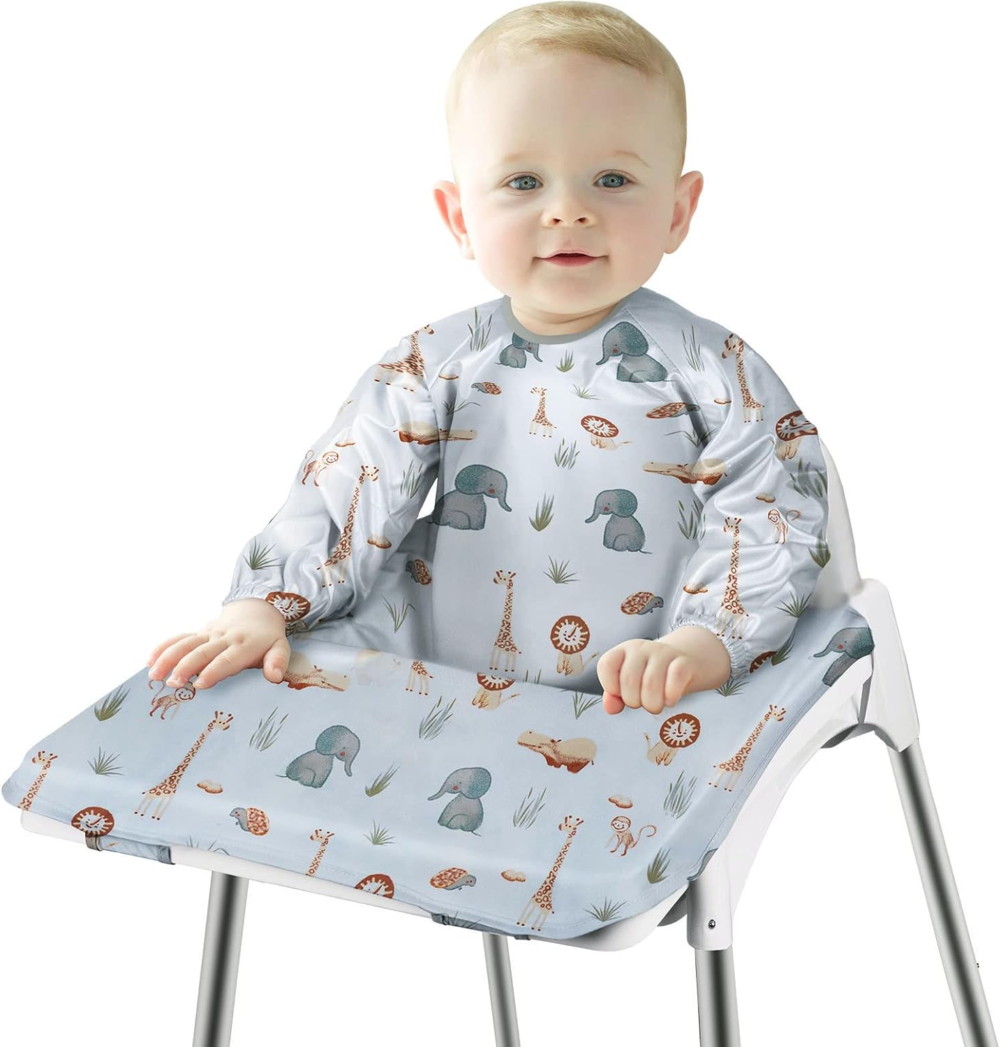 Vicloon Baby Bibs, Special Baby Bibs with Sleeves, Innovative Baby Bibs for Feed...