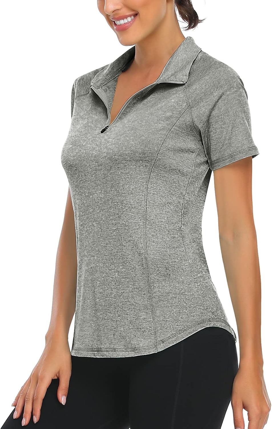 LURANEE Women's Shirt, Special Short Sleeve Moisture Wicking Athletic Shirt, Inn...