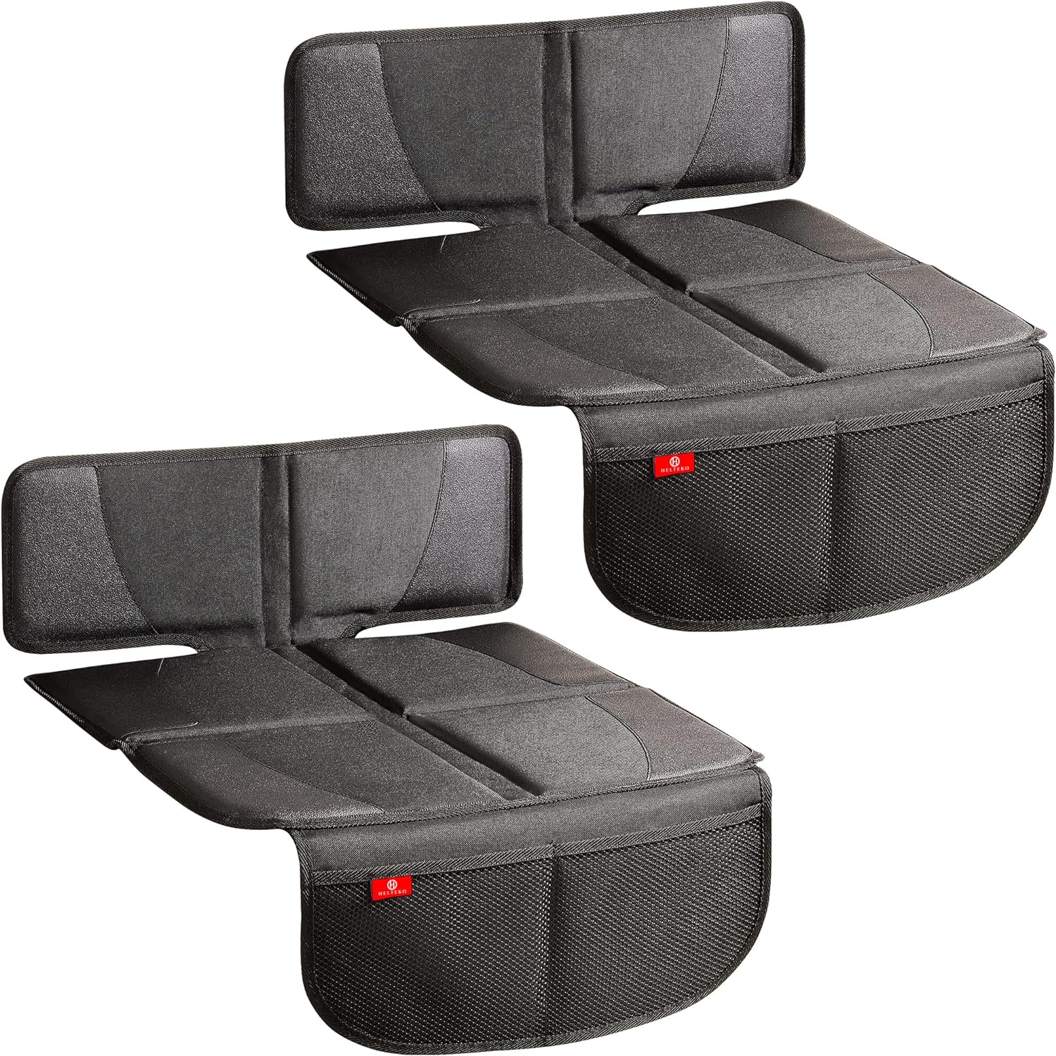 Helteko Car Seat Protector - 2 Pack Seat Mat for U...