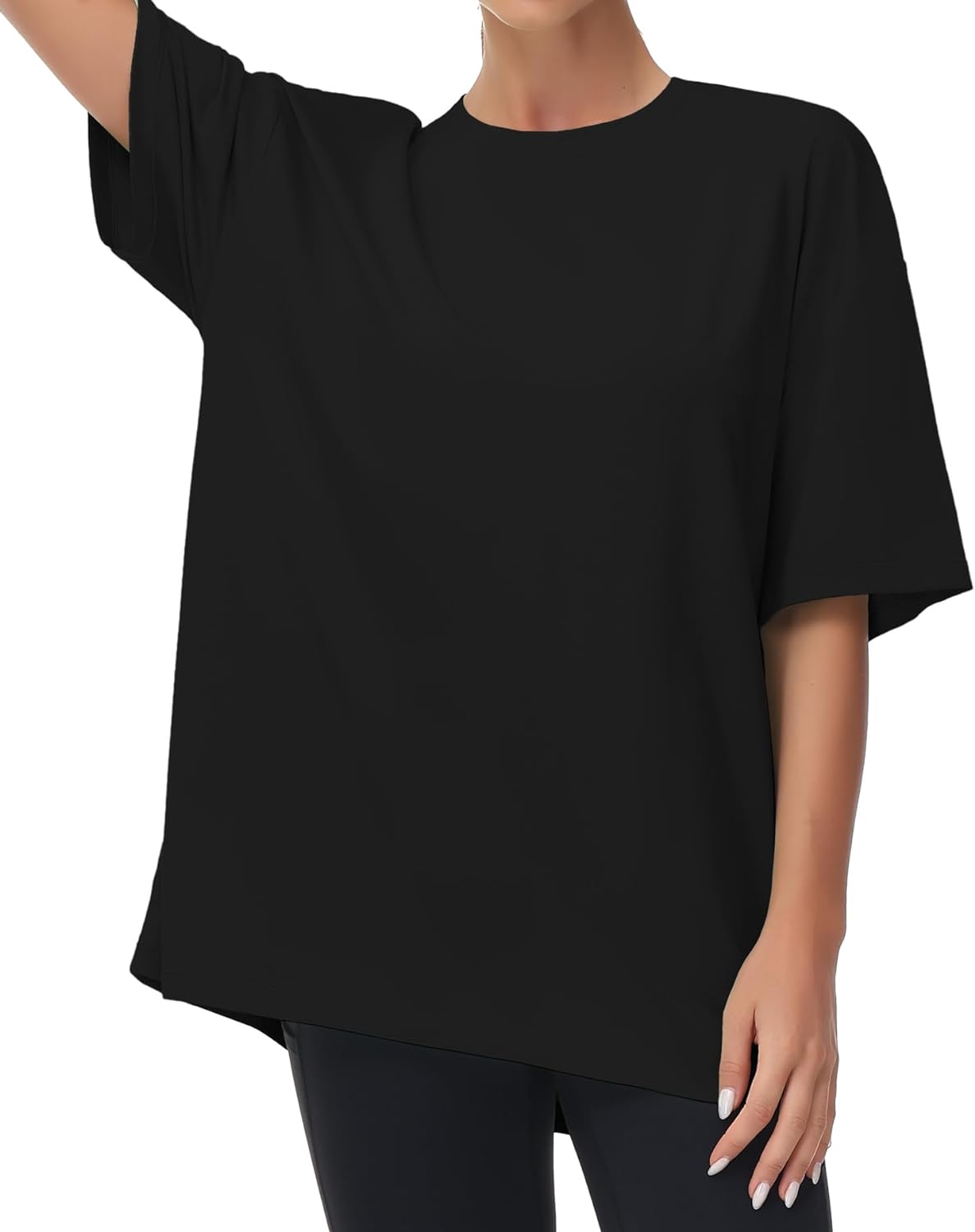 THE GYM PEOPLE Women's Oversized T-Shirts, Special Casual Summer Short Sleeve Te...