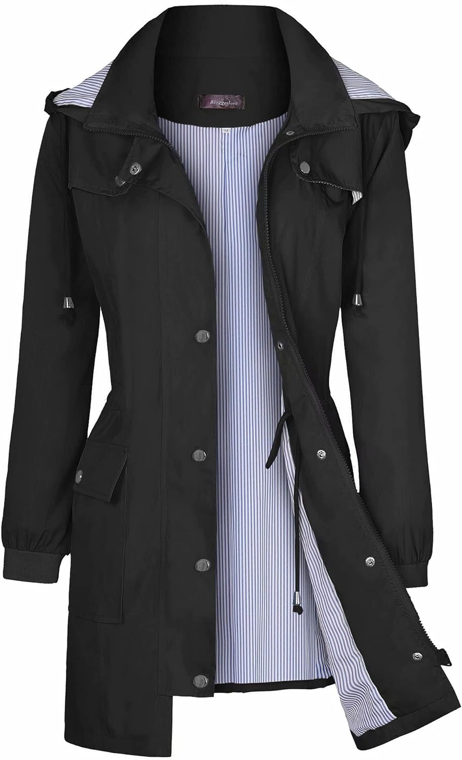 Bloggerlove Rain Jacket, Special Lightweight Raincoat for Women, Innovative Wate...