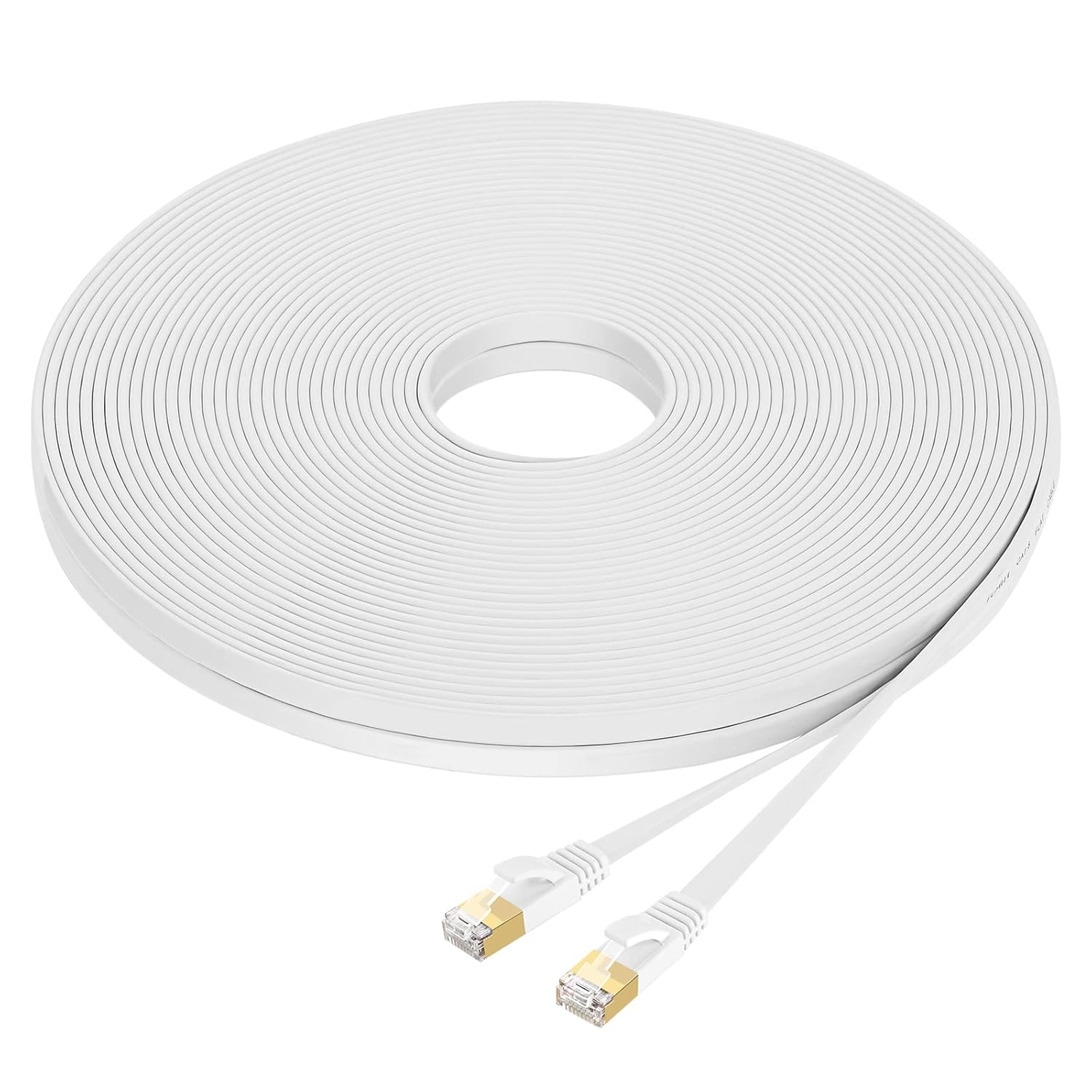 Fumitt Cat 8 Ethernet Cable, Special High Speed Flat Gigabit RJ45 Lan Internet N...