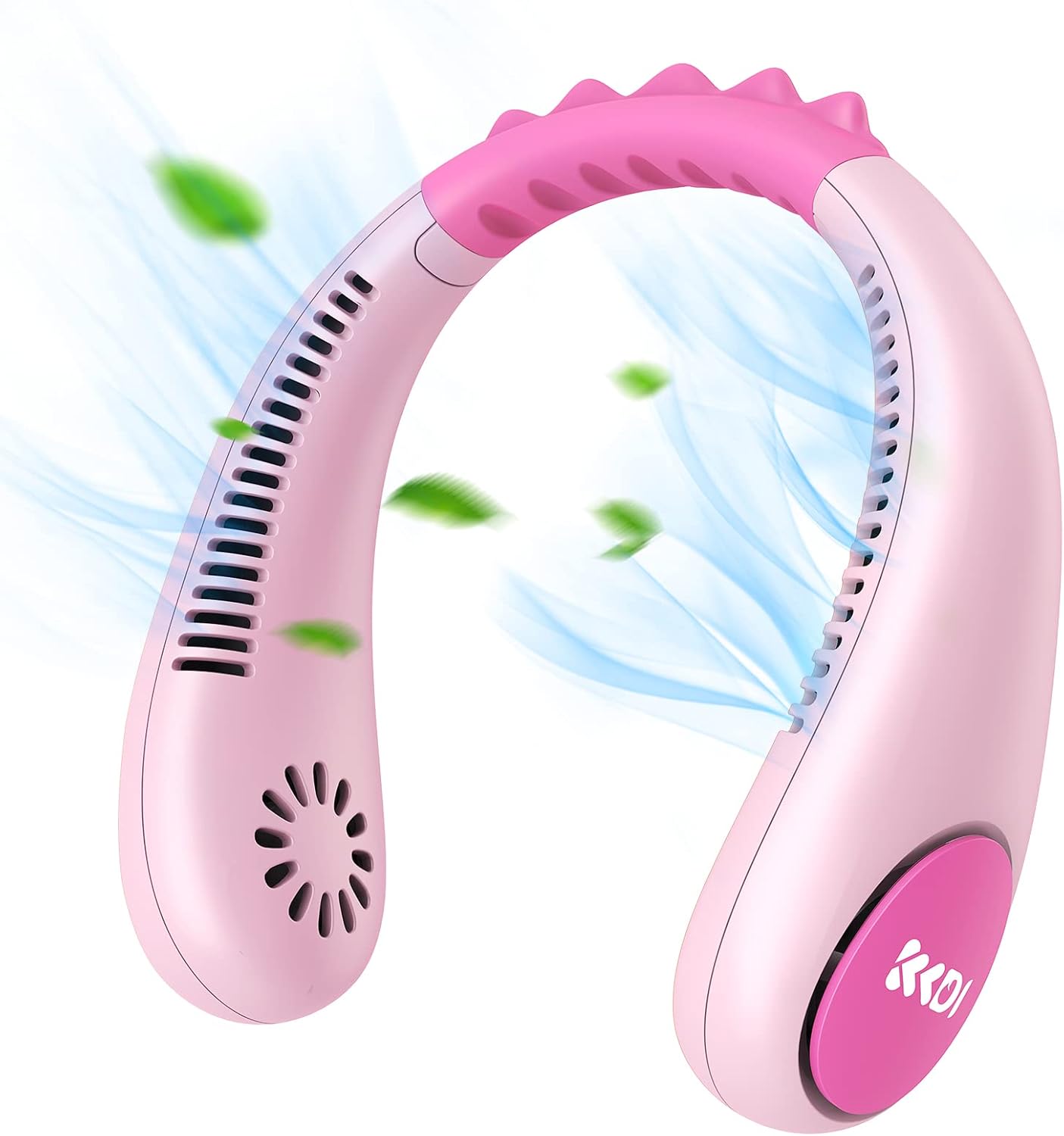 Kids Neck Fan, Unique Portable Bladeless Fan for Girls Age 4-14