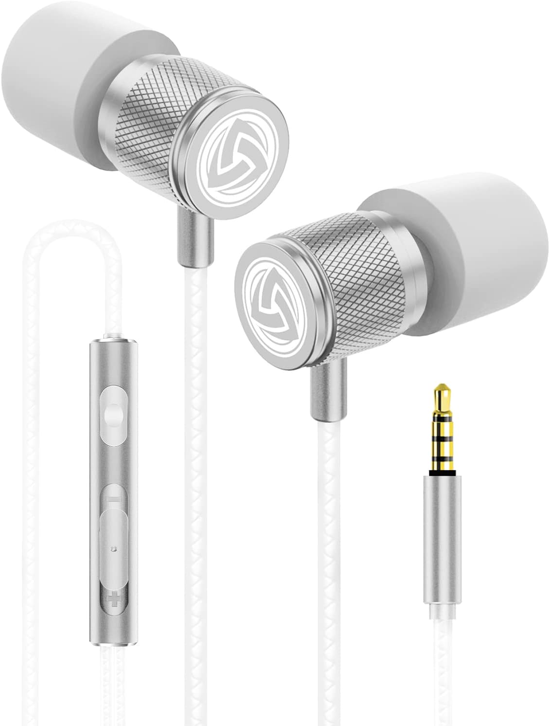 Ludos ULTRA Wired Earbuds in-Ear Headphones, 5 Year Warranty, Earphones with Mic...