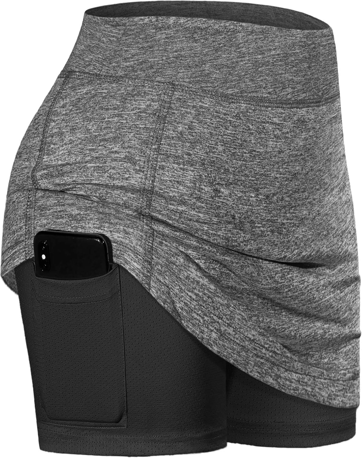 BLEVONH Womens Summer Tennis Skirts with Shorts Underneath, Pickleball, Athletic...