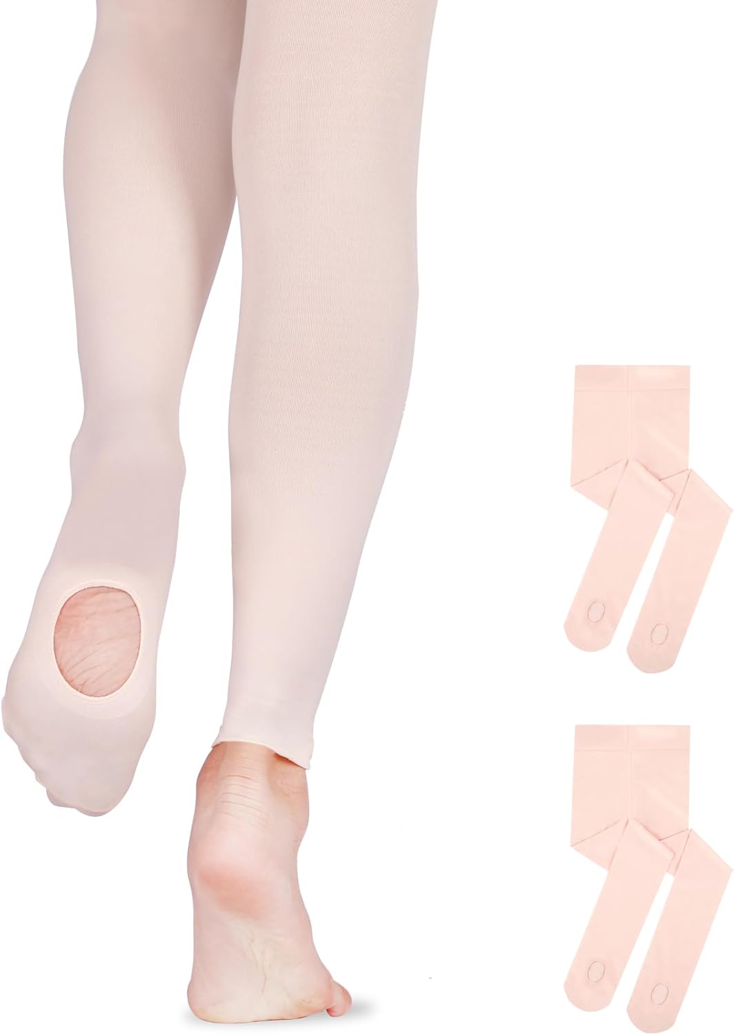 HiDance Girl's Women's Ballet Dance Tights, Ultra Soft Convertible Footed Dance...