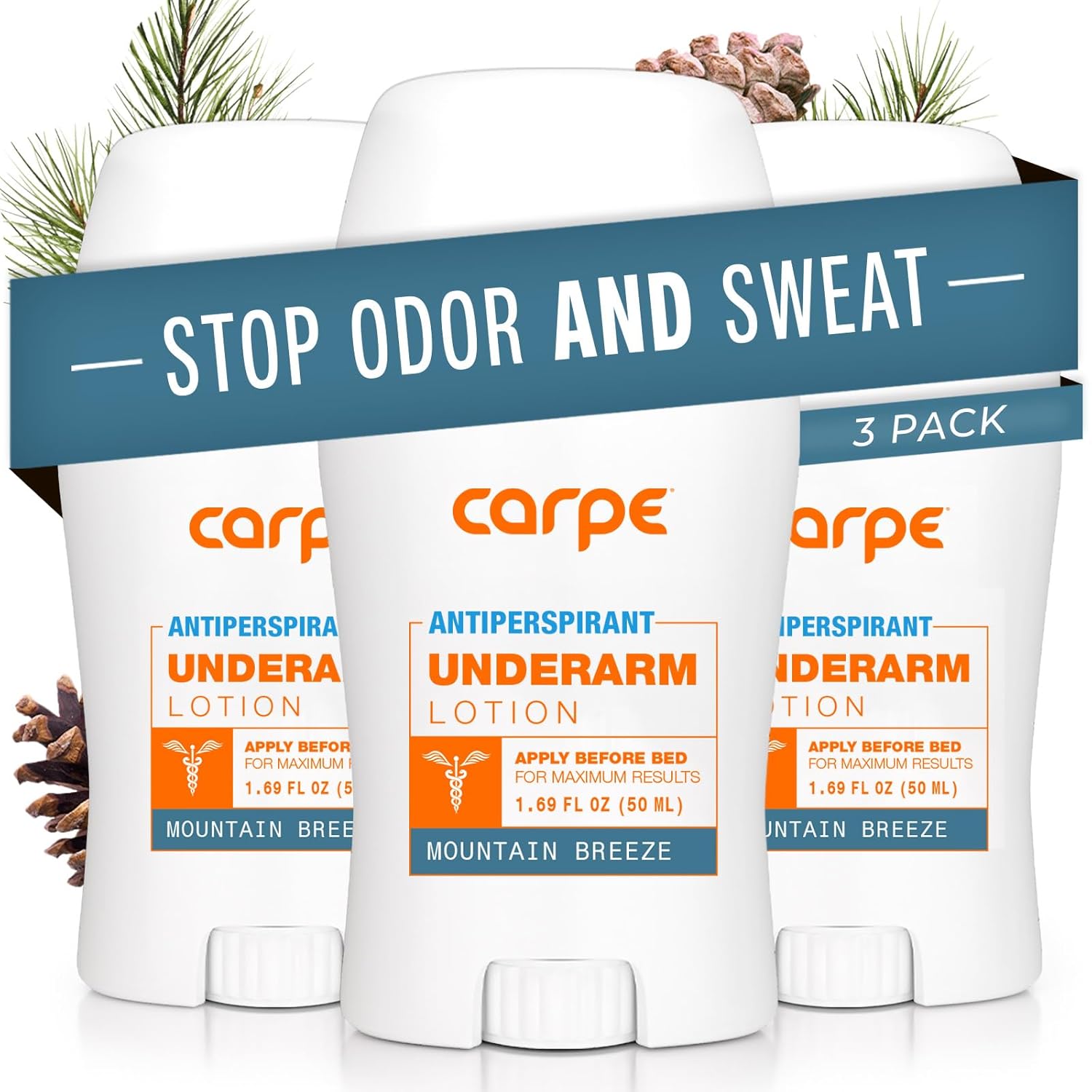 Carpe Antiperspirant, Special Underarm Deodorant with Clinical Strength, Innovat...