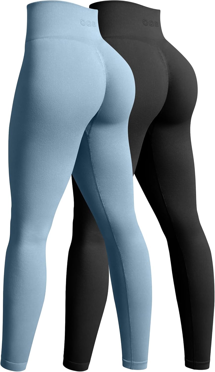OQQ Women's 2 Piece Yoga Legging, Special Seamless Workout Wear, Innovative High...