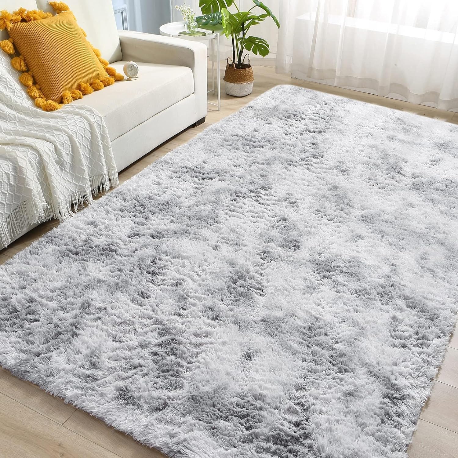 ROCYJULIN Area Rugs 5x7 for Bedroom, Fluffy 5x7 Area Rugs for Living Room, Ultra...