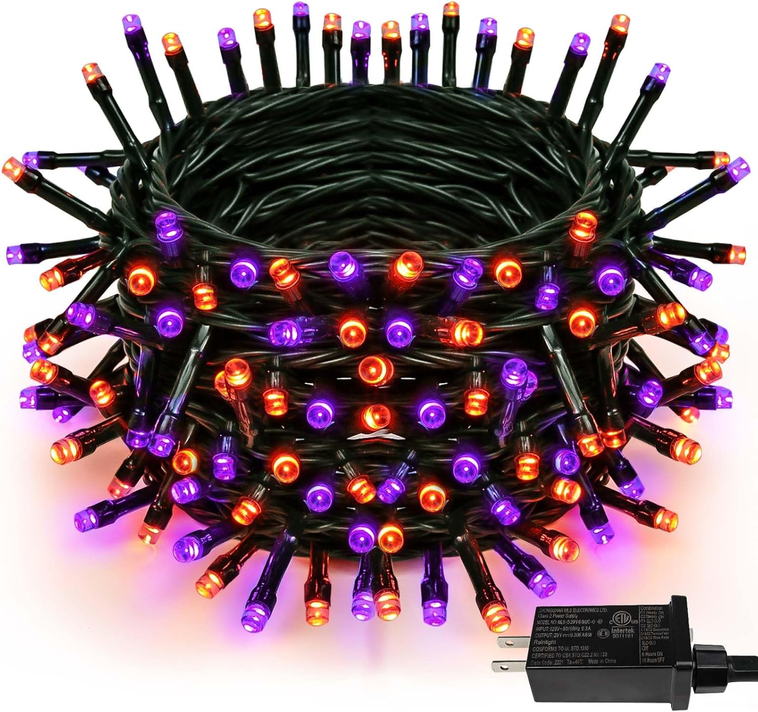 Upgraded 82FT 200 LED Halloween Lights, Special String Lights with Extendable Wa...