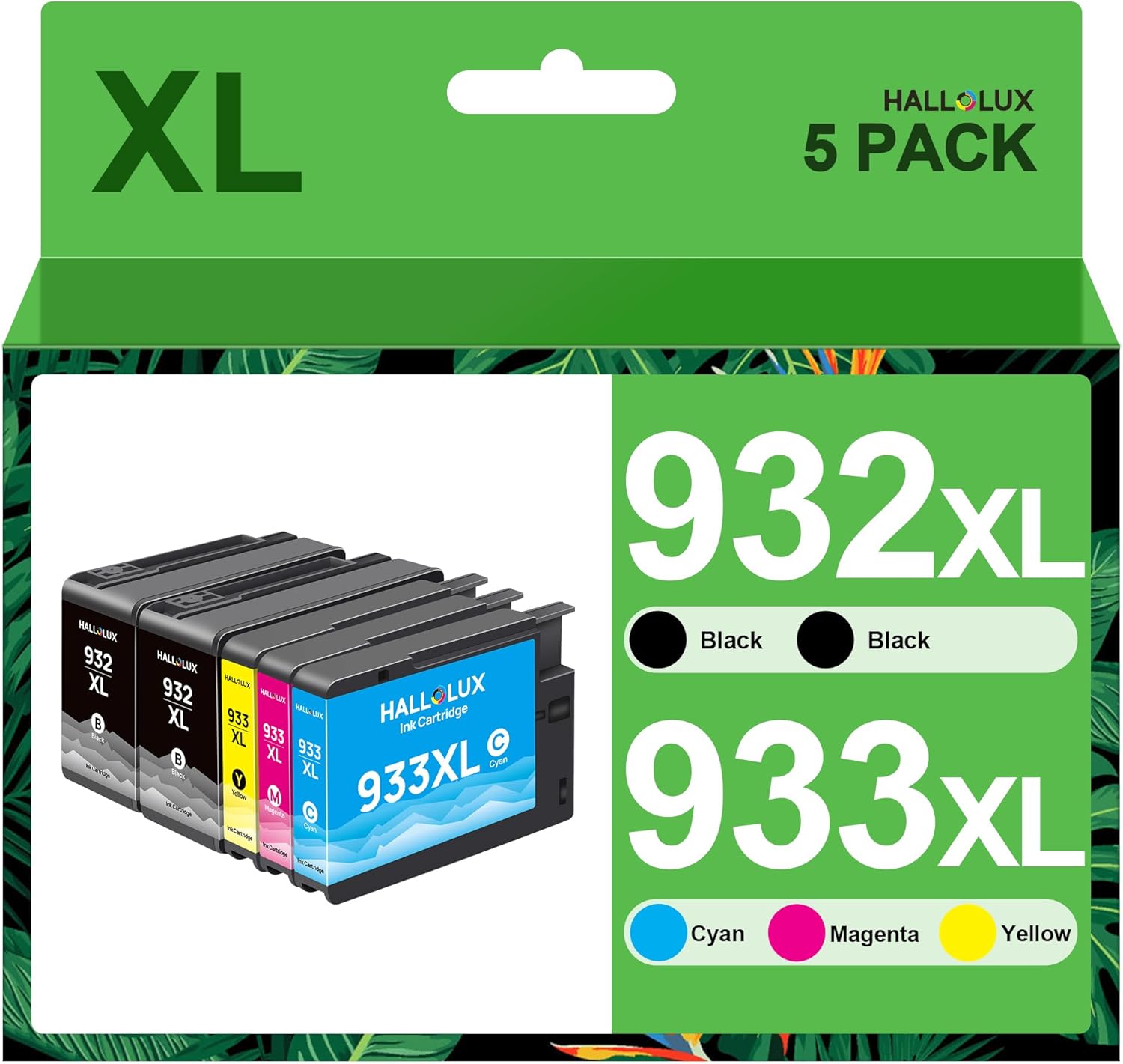 932XL 933XL Ink Cartridges Multipack Compatible for HP 932 933 Ink Cartridges fo...